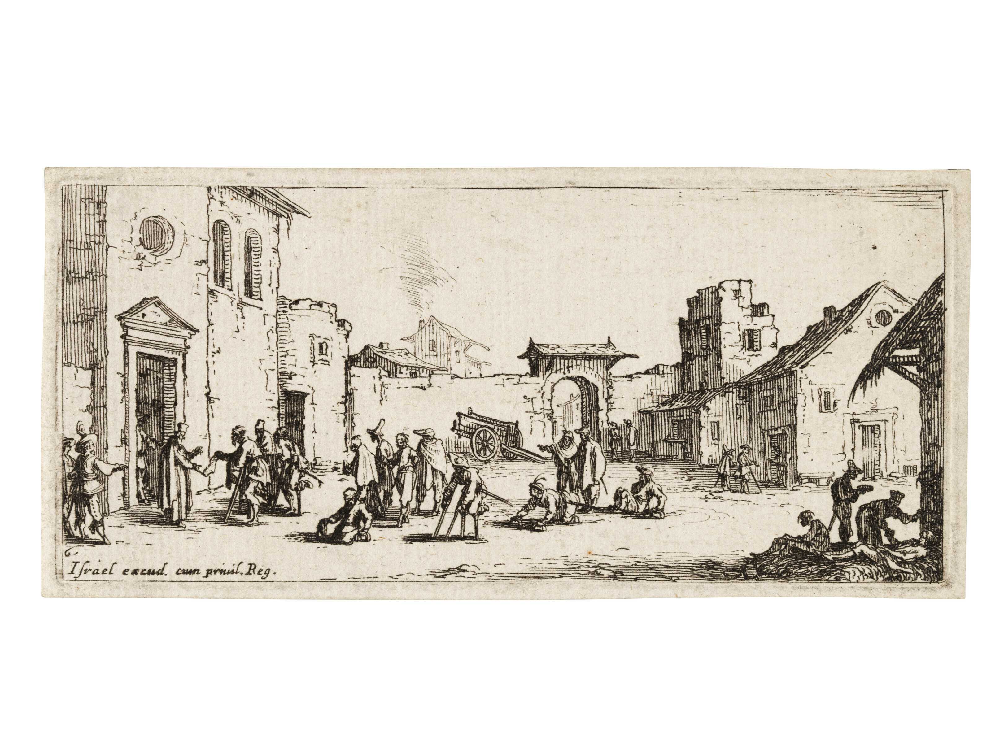 Jacques Callot — Дети-отверженные в войне, изображение 6