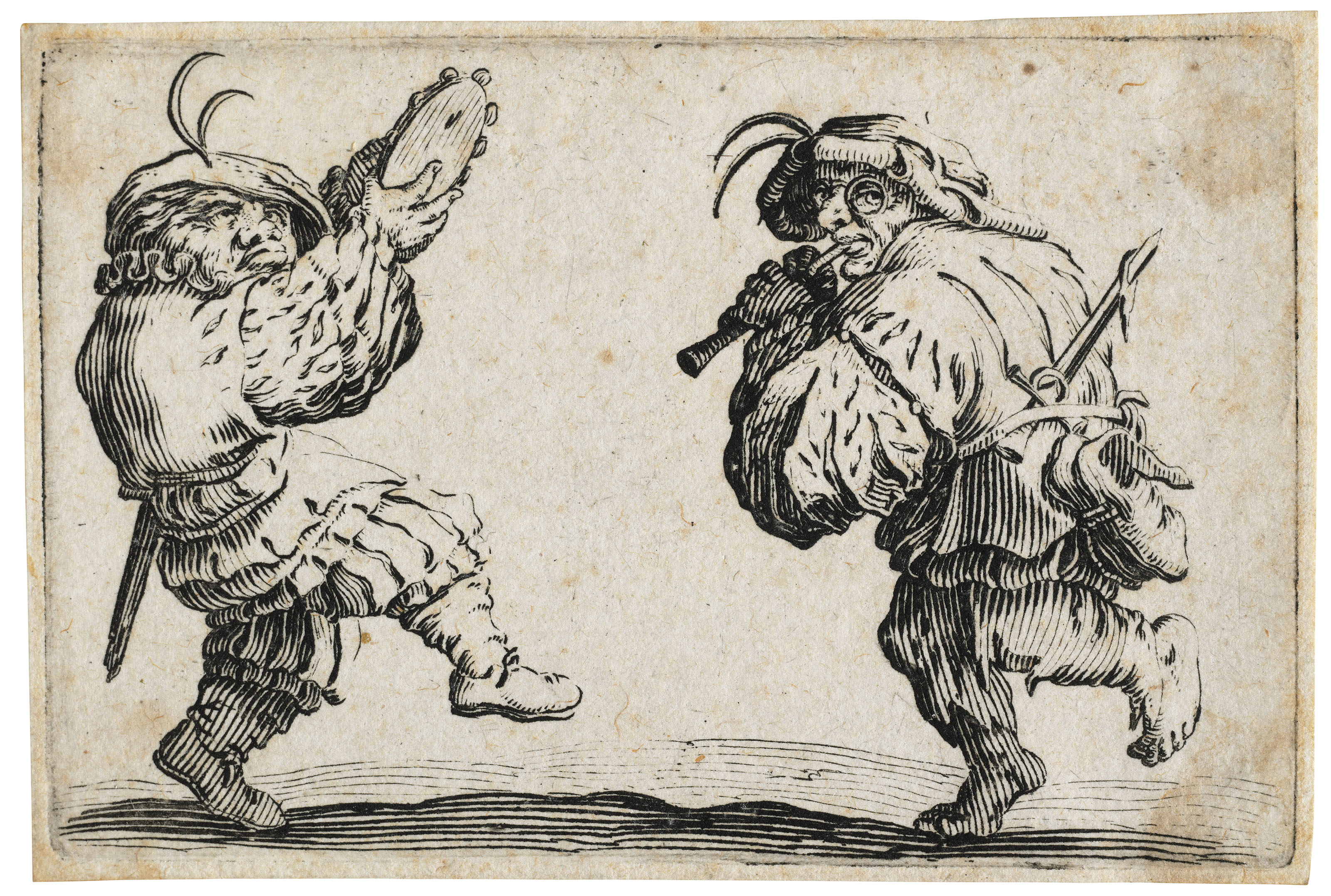 Jacques Callot — Капризы: Вторая серия "Могилы в Нанси", изображение 2