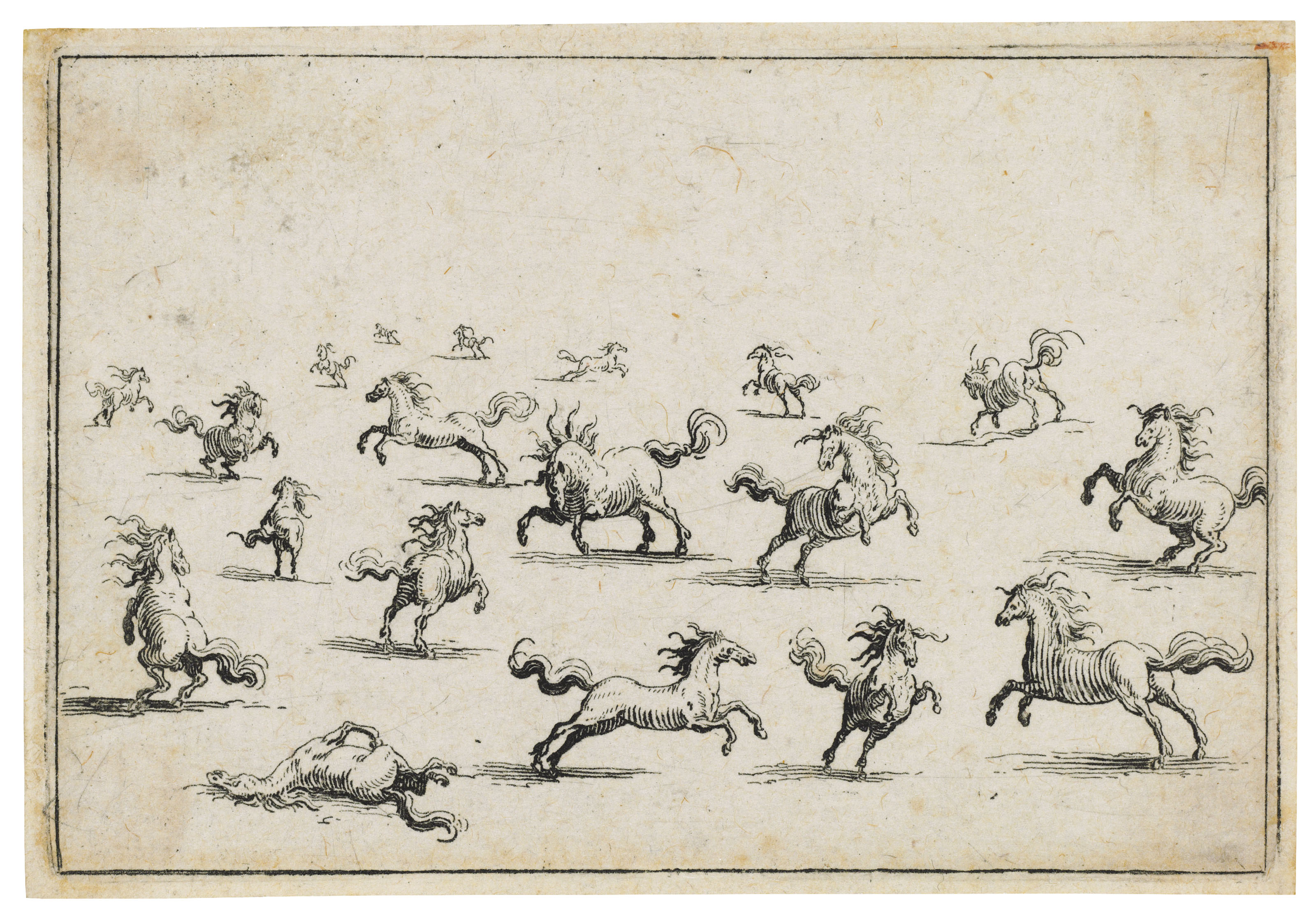 Jacques Callot — Капризы: Вторая серия "Могилы в Нанси", изображение 4