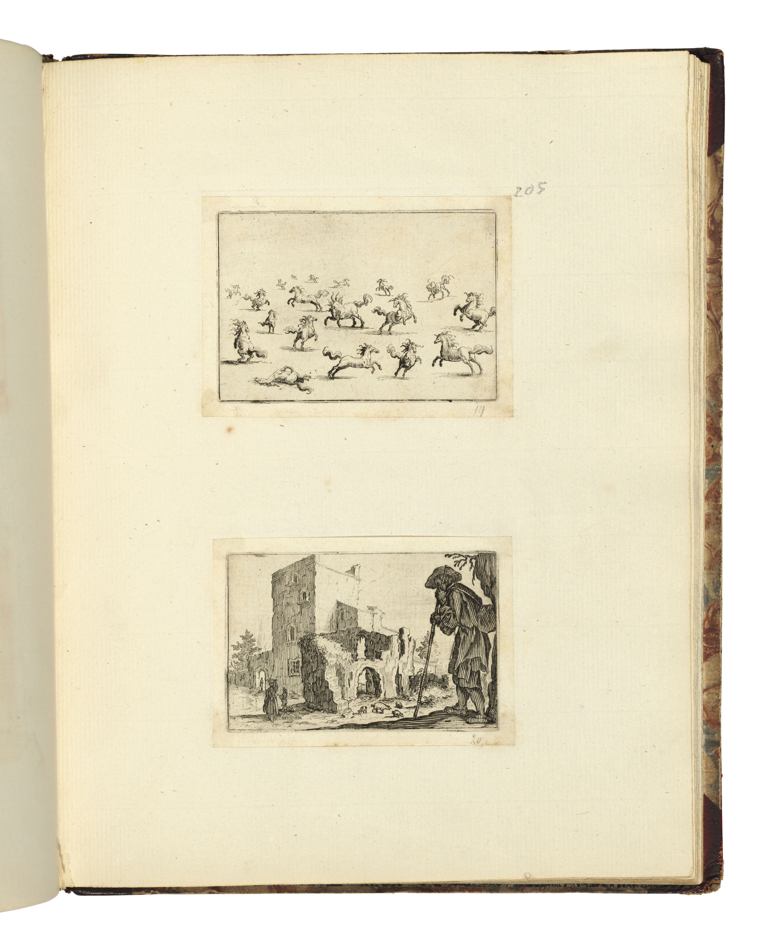 Jacques Callot — Фигура в стиле каприччи ди варие, изображение 3