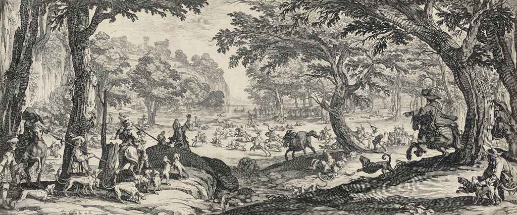 Jacques Callot — Большая дорога (участок 353)