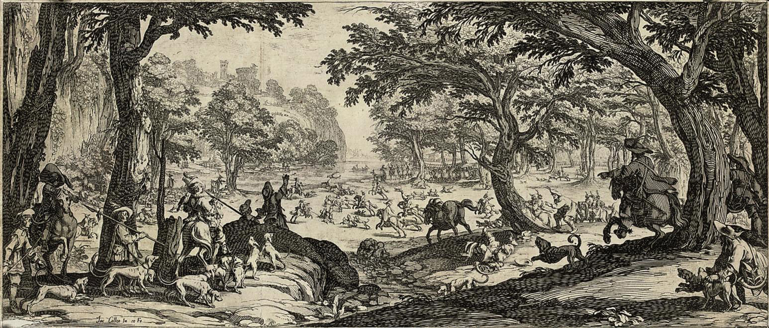 Jacques Callot — Большая дорога (участок 353)