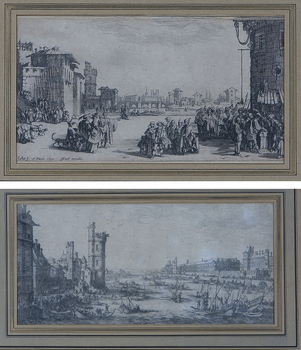 Jacques Callot — Выставка экспонатов Музея изящных искусств Парижа и Лувра, посвященная двум Великим музеям Парижа (номера 369 и 667)
