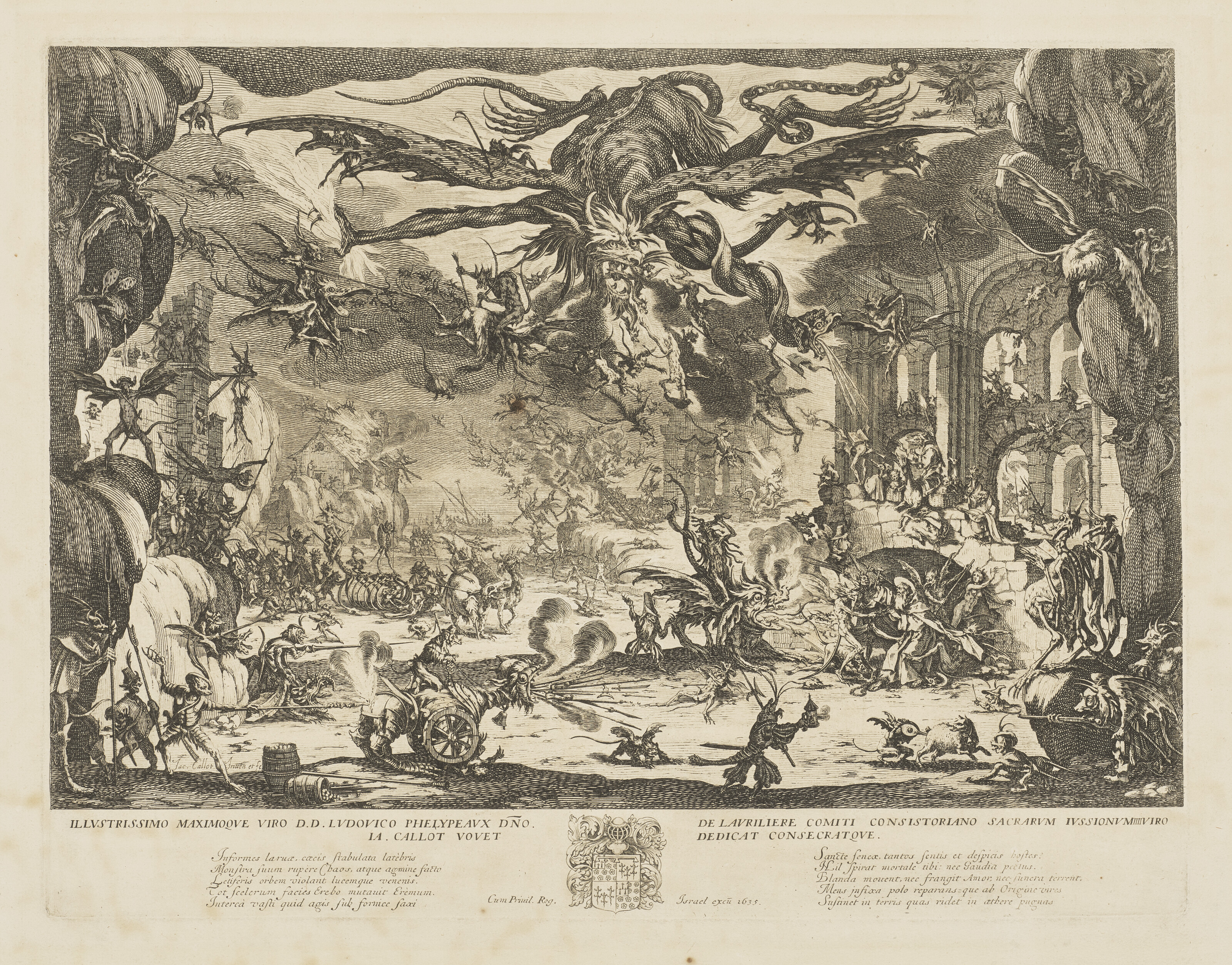 Jacques Callot — Замок Сент-Антуан