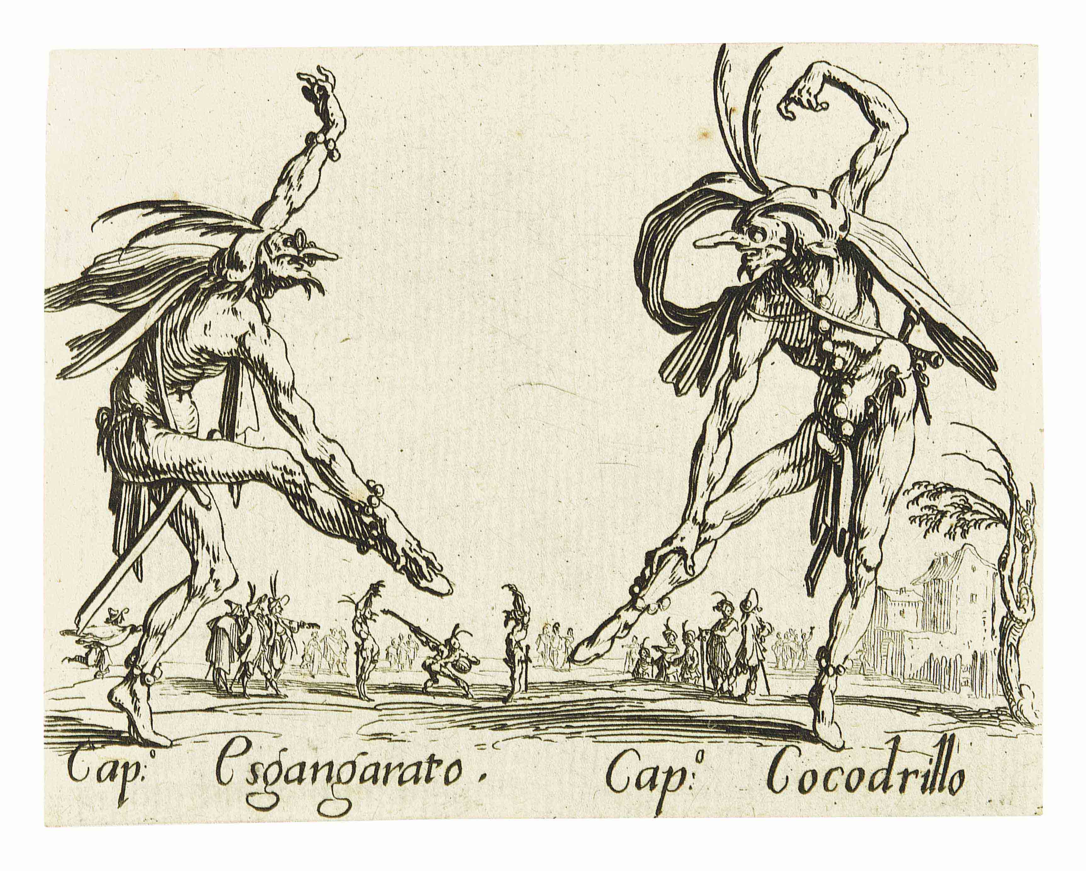 Jacques Callot — Балли-ди-Сфессания (участок 379-402)