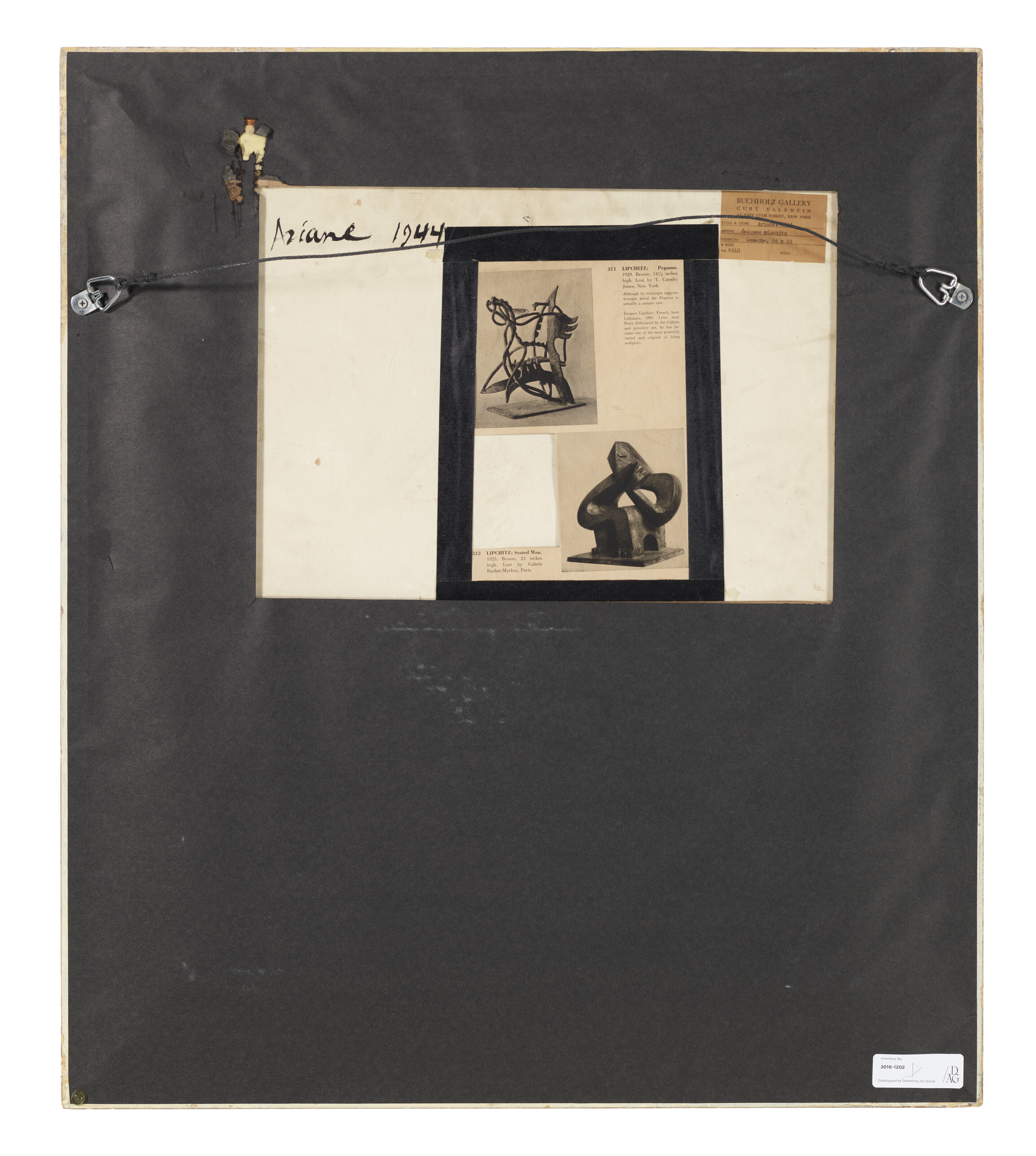 Jacques Lipchitz — Ариана, изображение 3