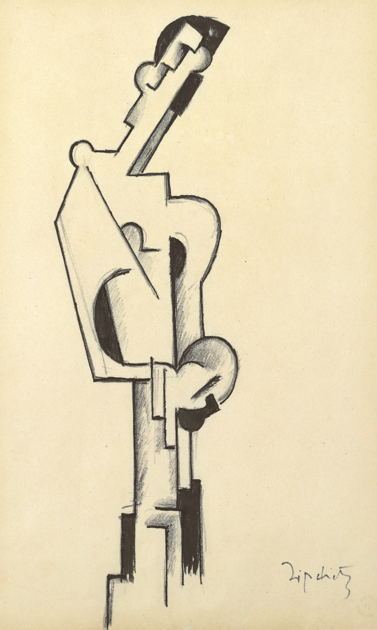 Jacques Lipchitz — Служанка