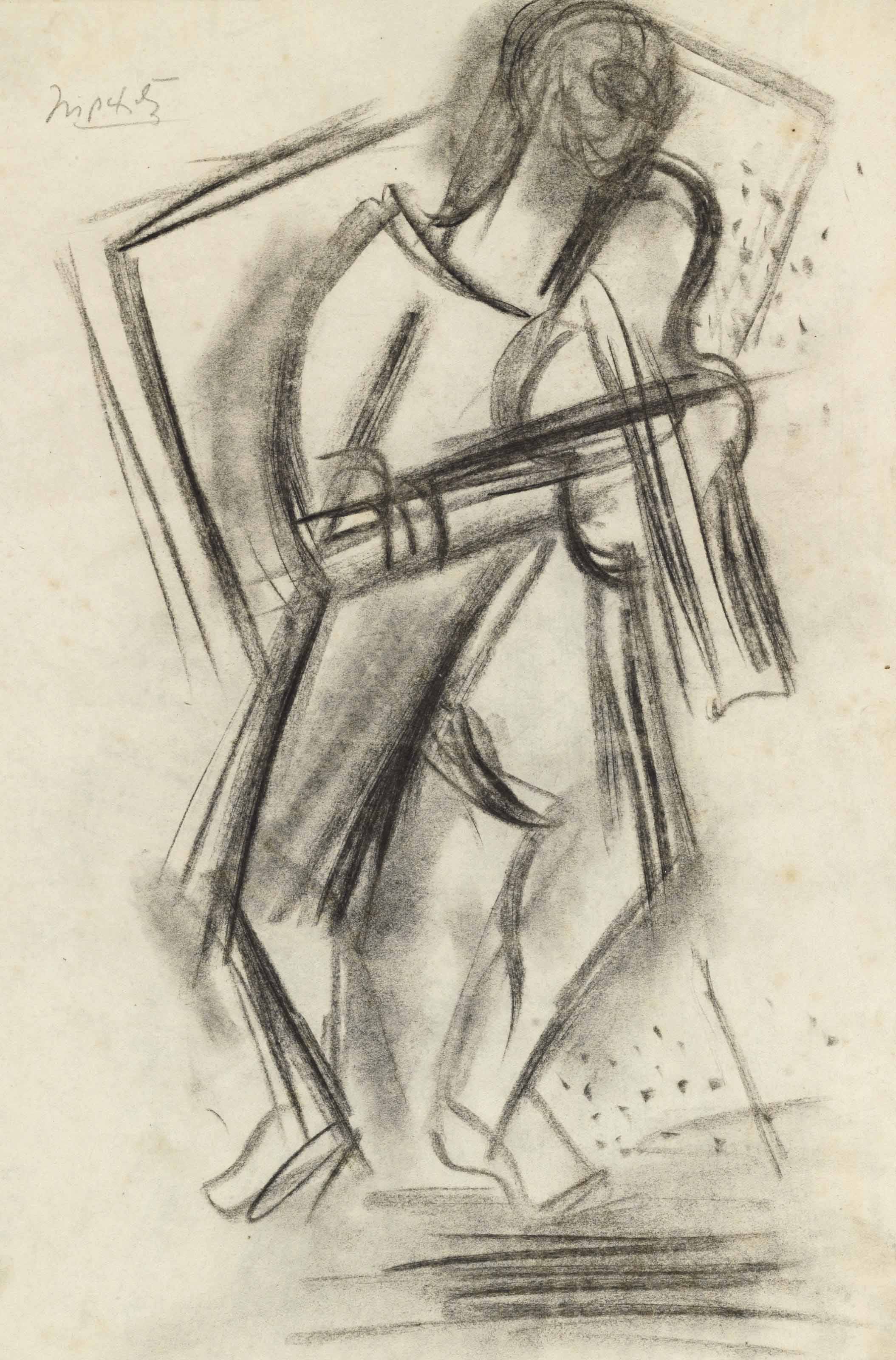 Jacques Lipchitz — Ле Скрипач