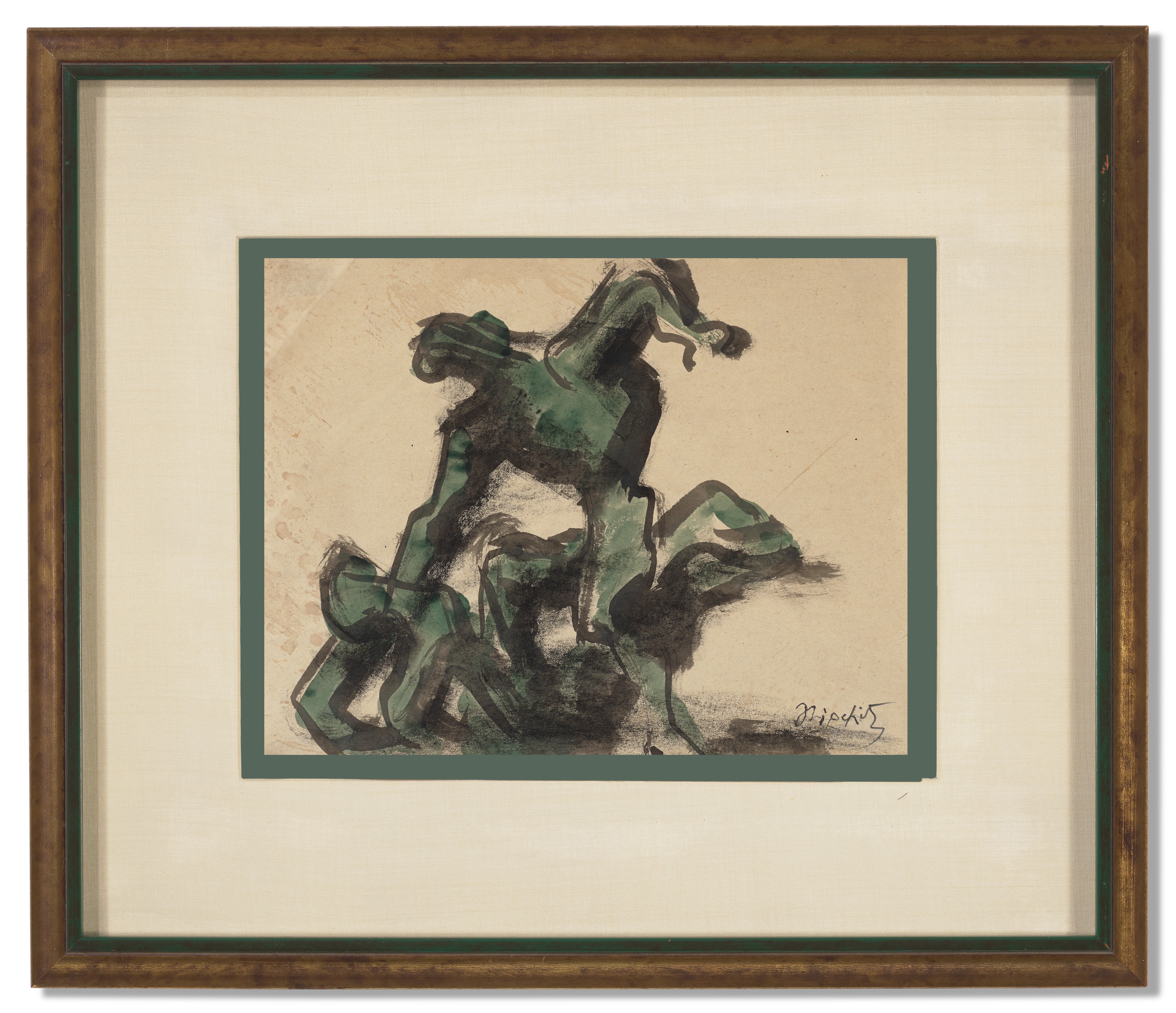Jacques Lipchitz — Борцы, изображение 2