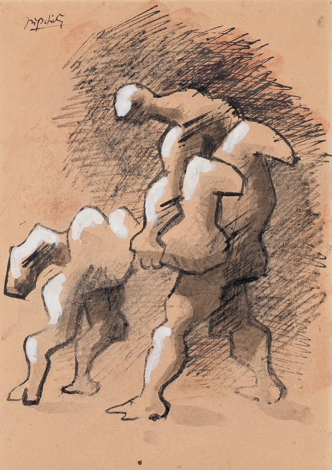 Jacques Lipchitz — Тезея террасан ле минотавр