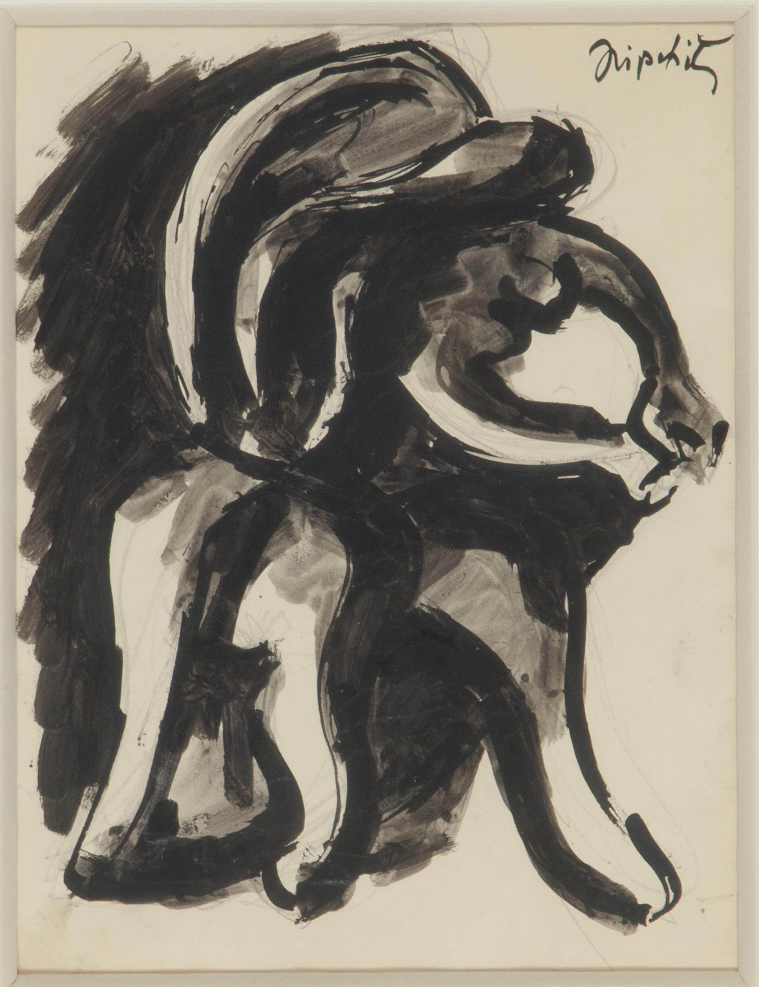 Jacques Lipchitz — Без названия (прямая и оборотная стороны)