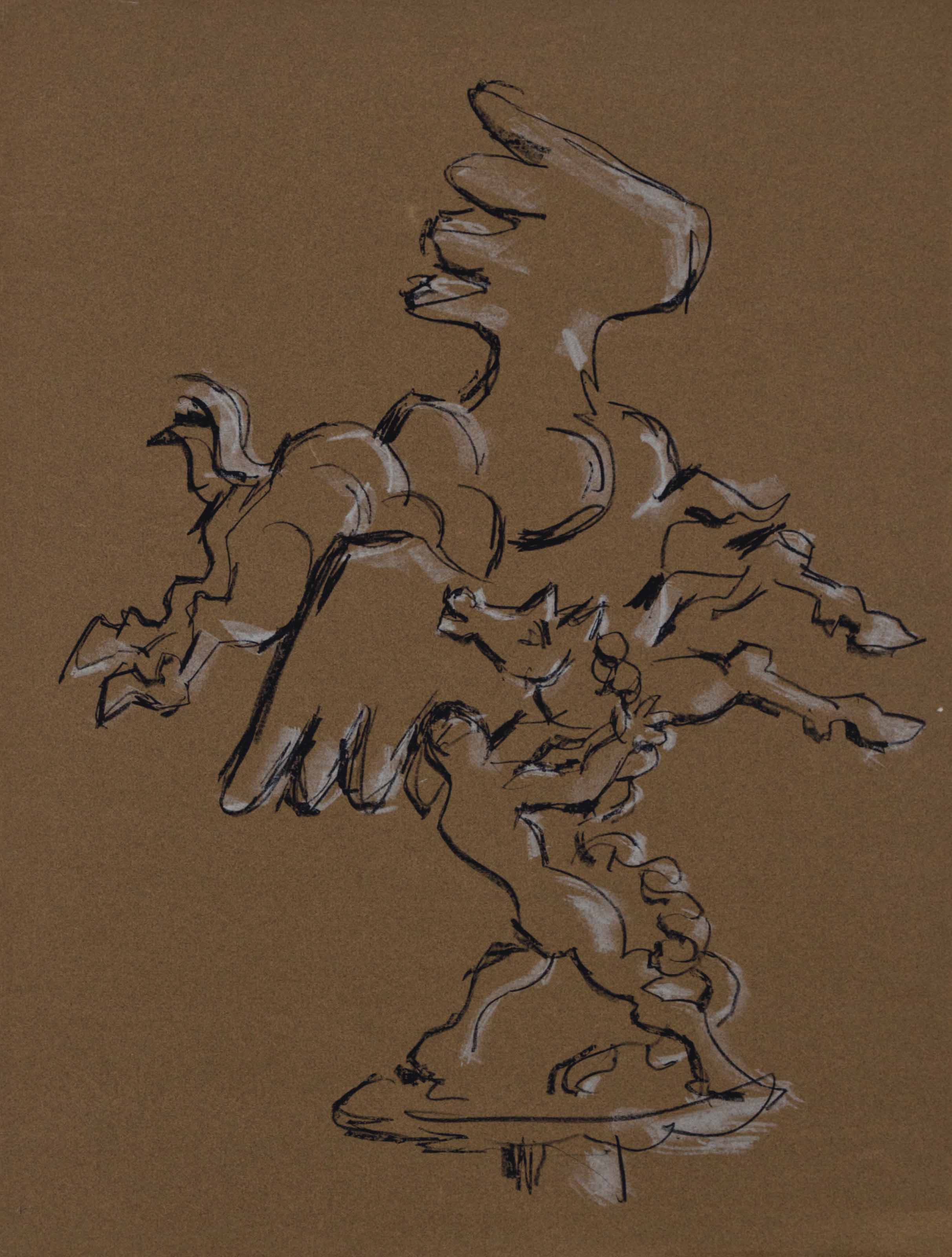 Jacques Lipchitz — Беллерофон, укрощающий Пегаса