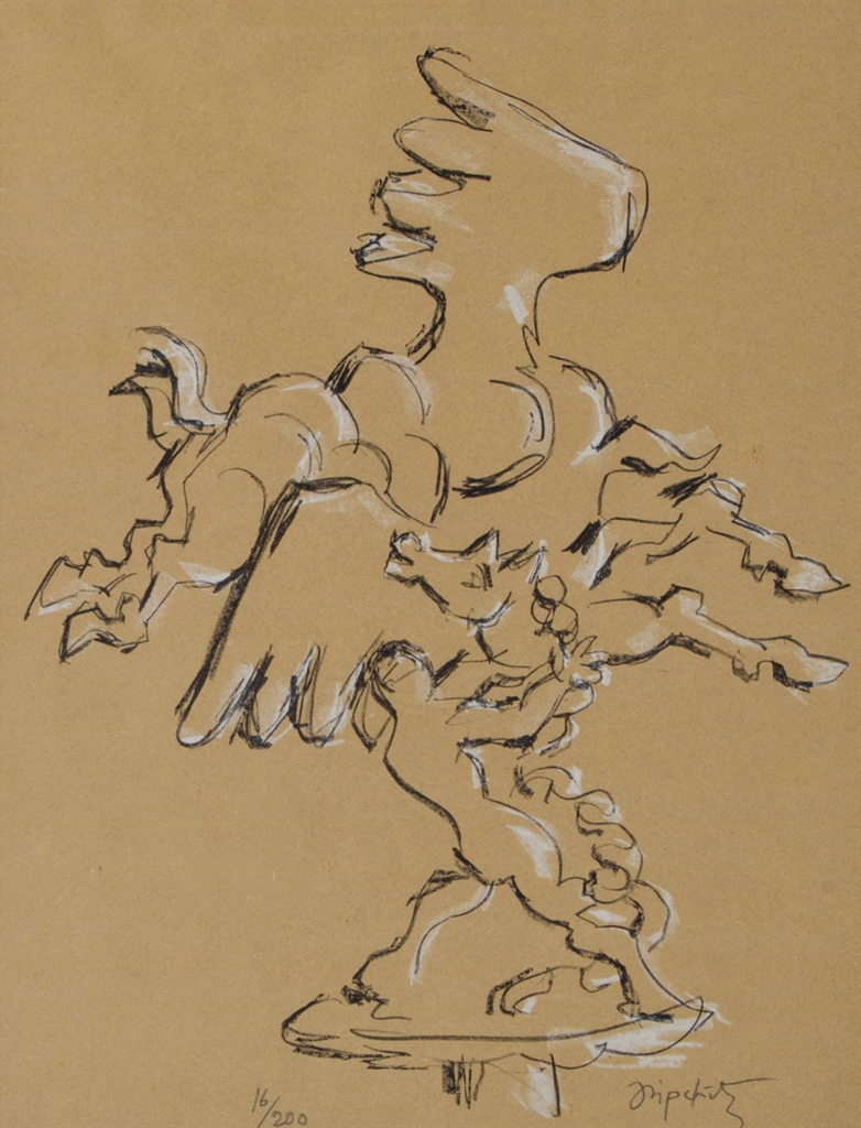 Jacques Lipchitz — Беллерофон, укрощающий Пегаса