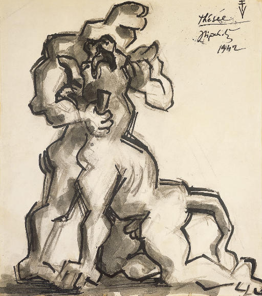 Jacques Lipchitz — Тезея