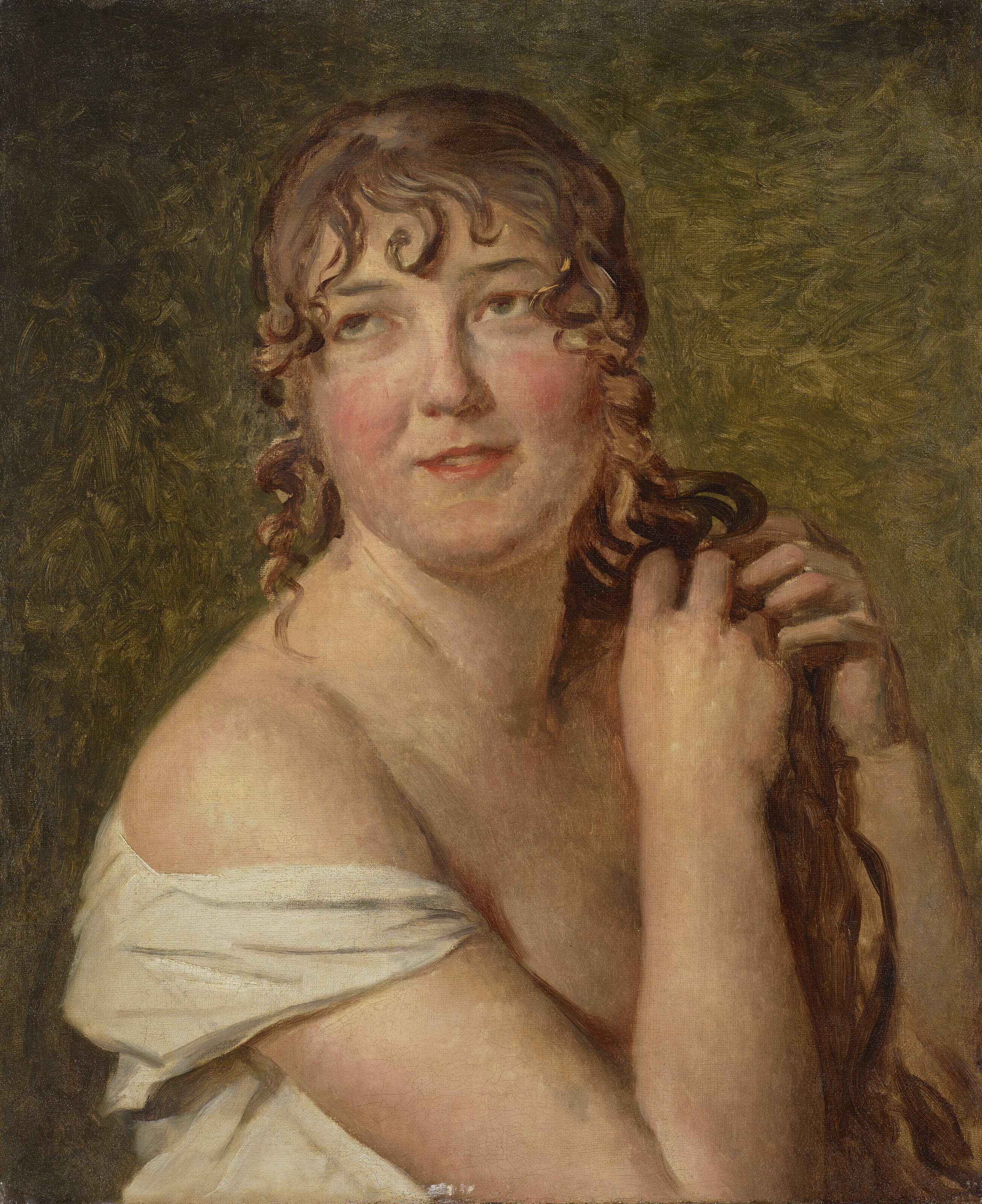 Jacques Louis David — Исследование женщины