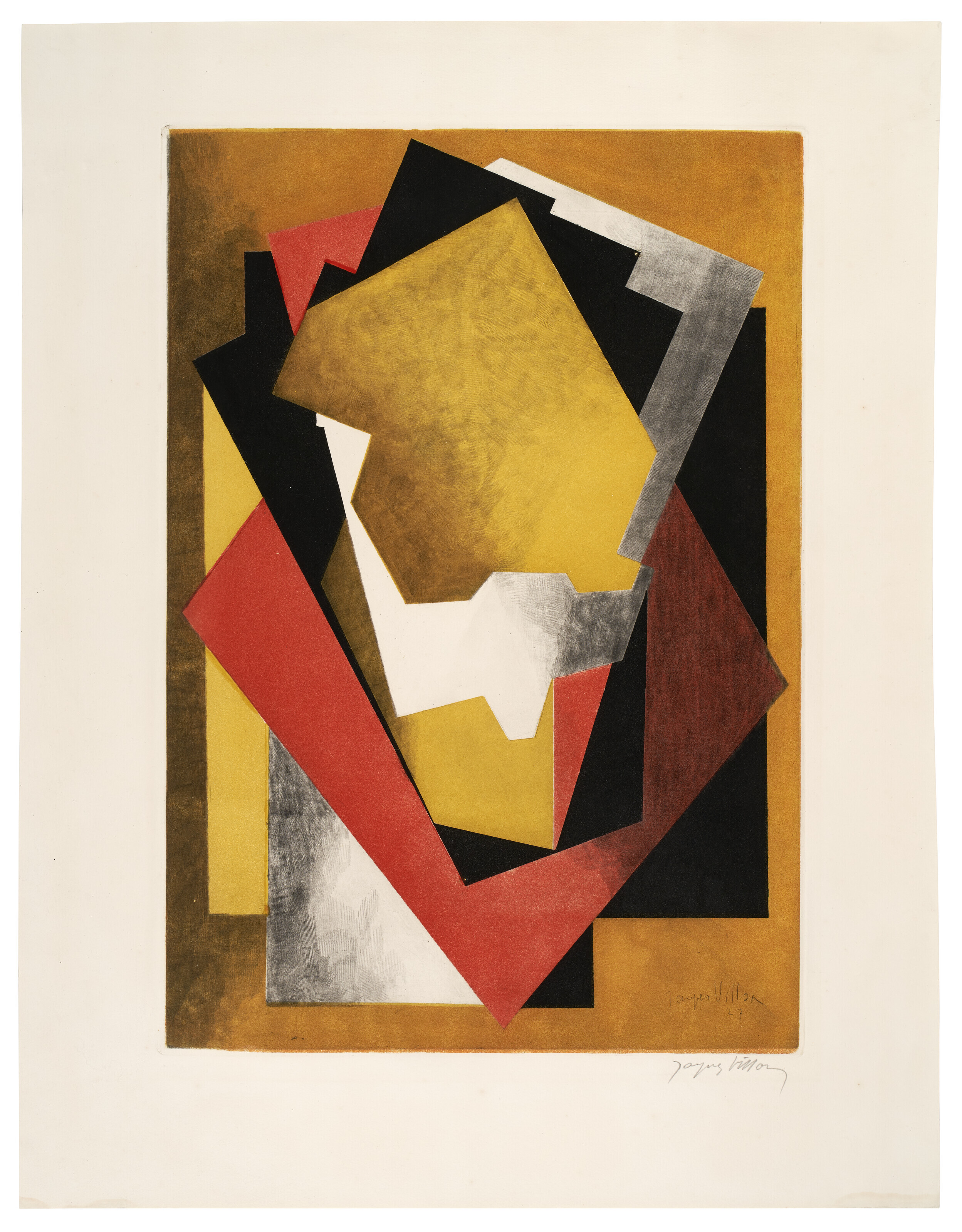 Jacques Villon — Композиция