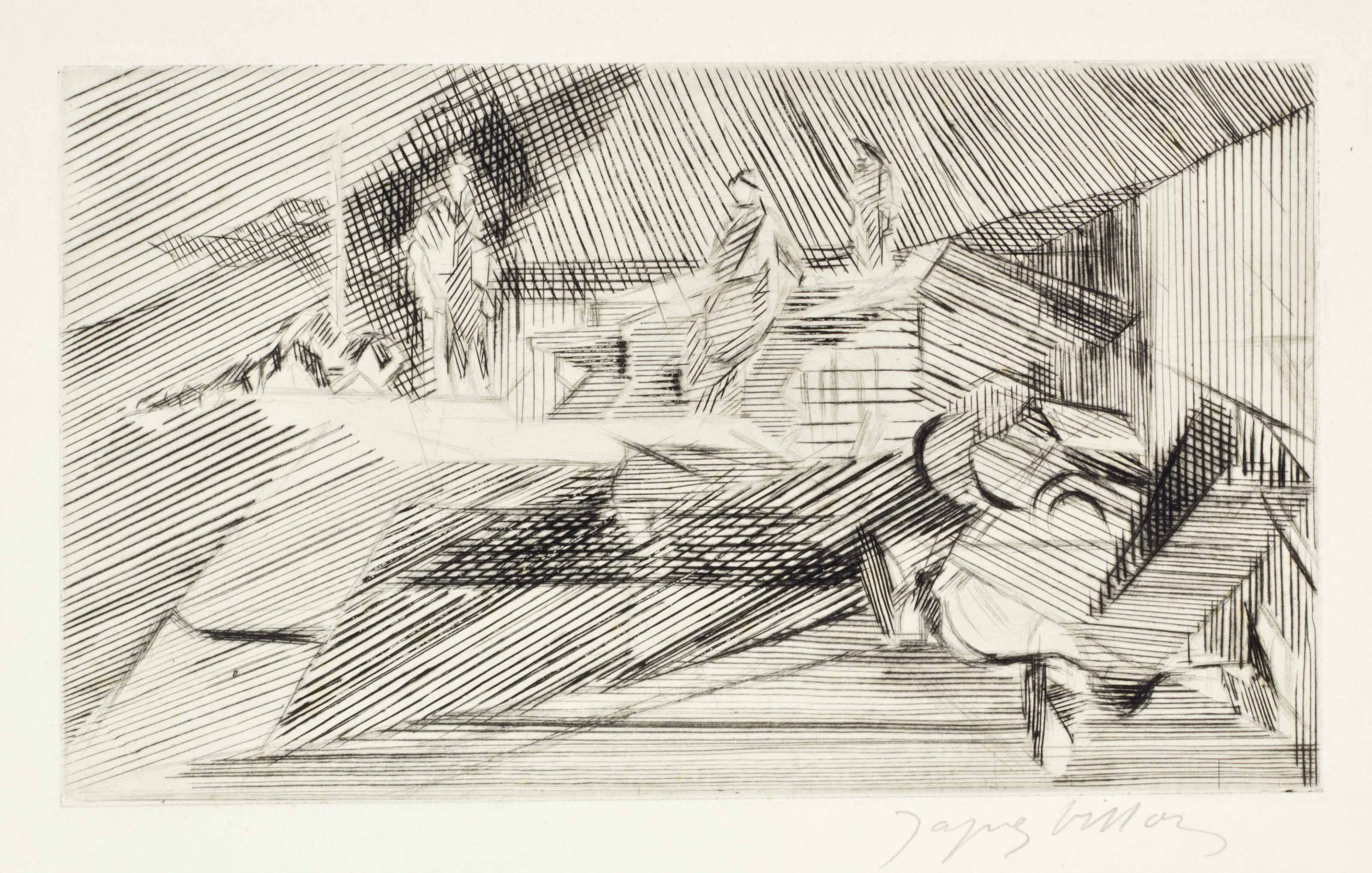 Jacques Villon — Машина для битья