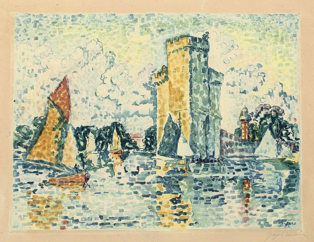 Jacques Villon — Порт-де-ла-Рошель (Жинесте и Пуйон, 644)