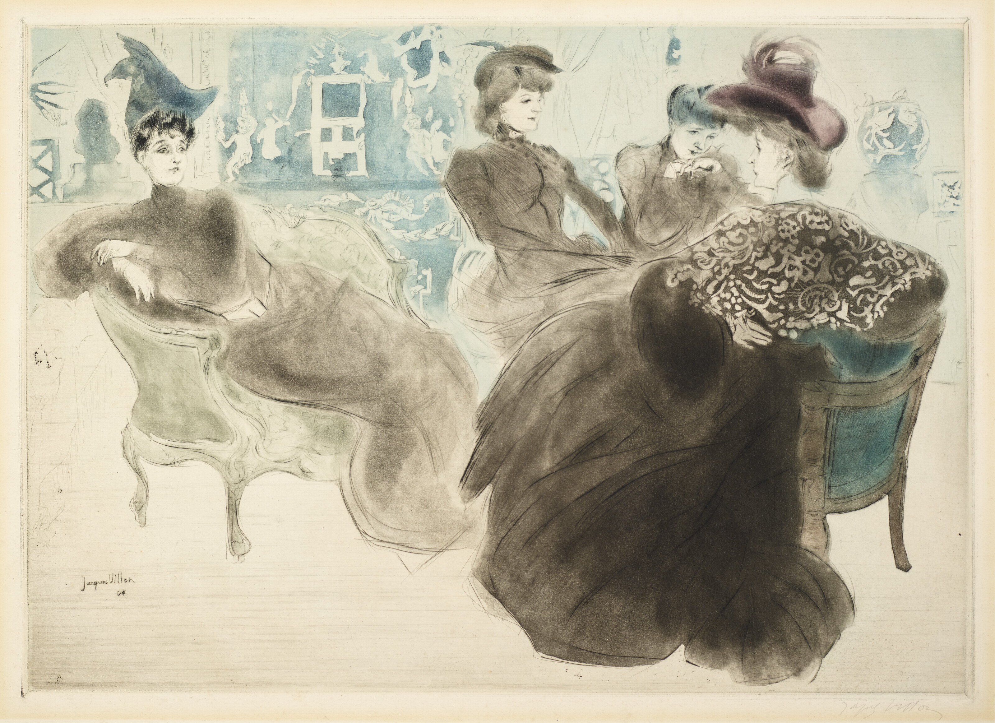 Jacques Villon — Ле Потин
