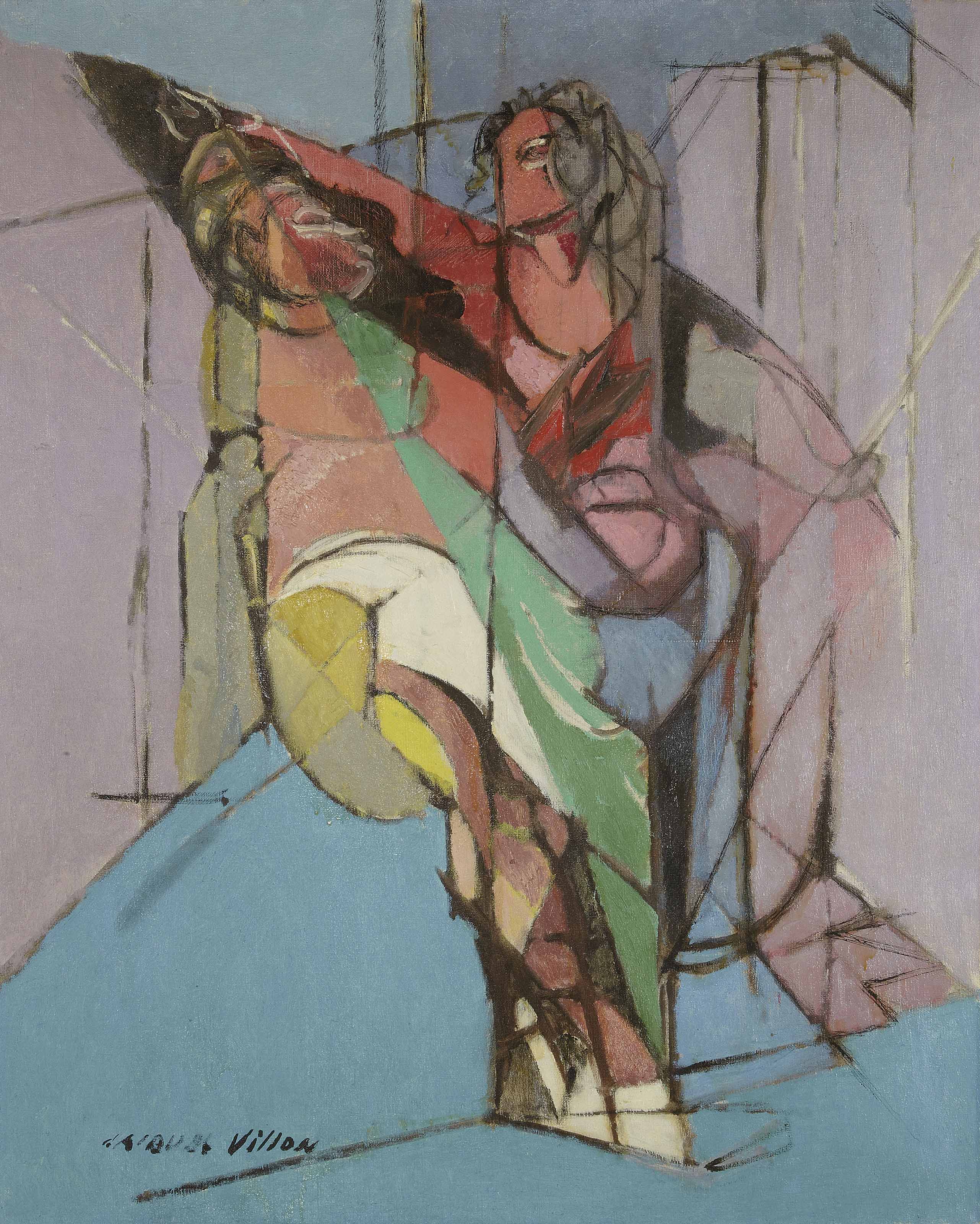 Jacques Villon — Федра и Ипполит