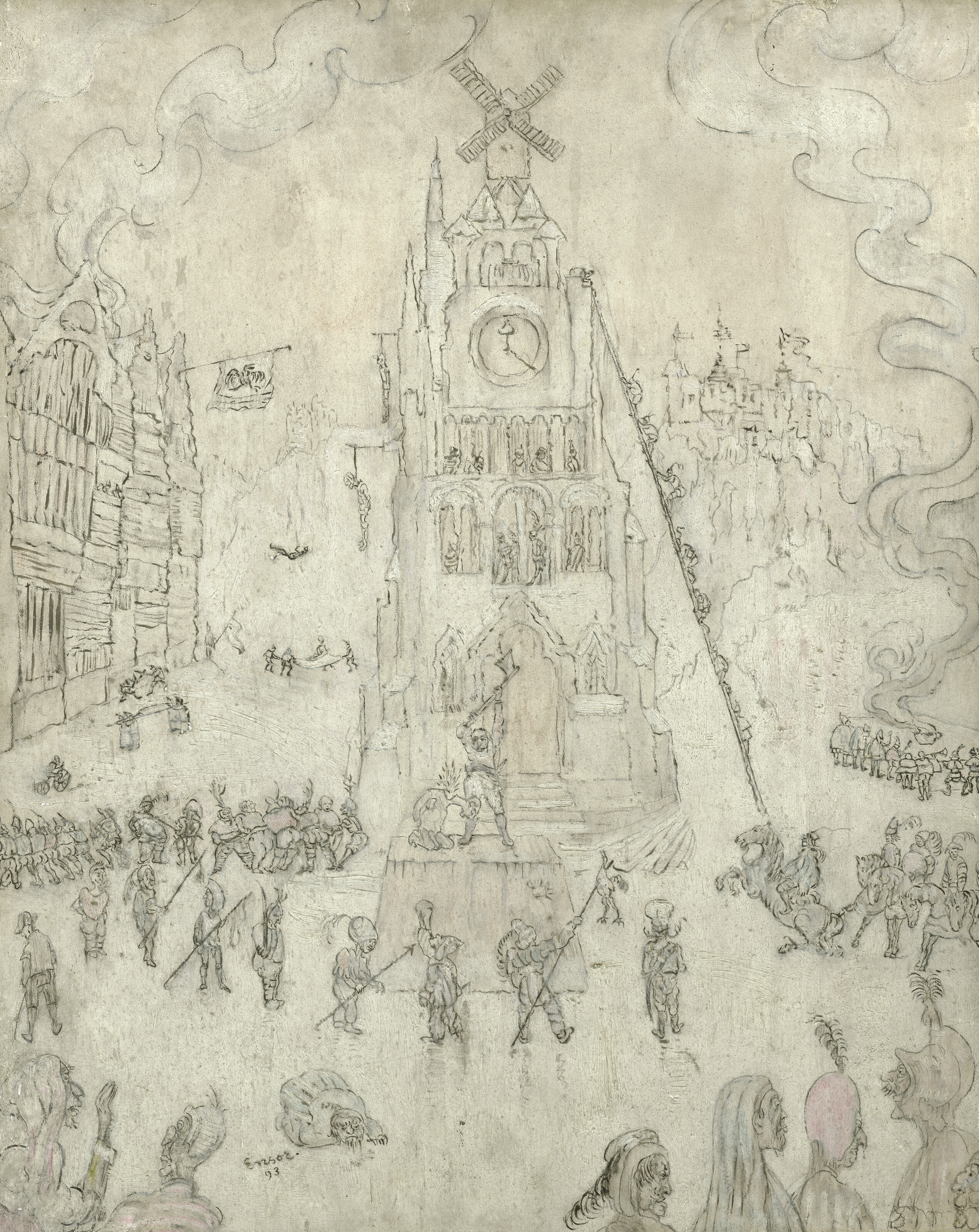 James Ensor — Наказание, изображение 1