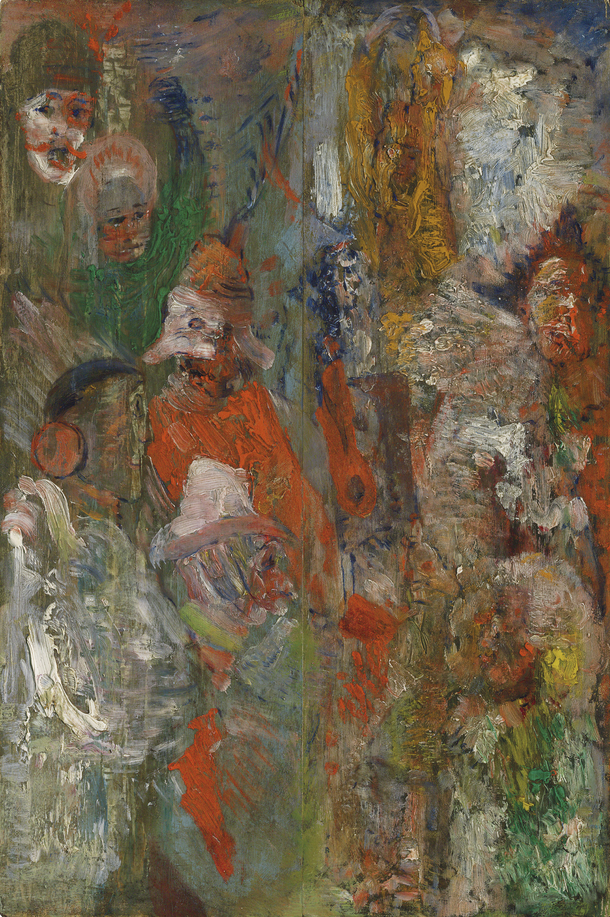 James Ensor — Карнавальная сценка, изображение 2