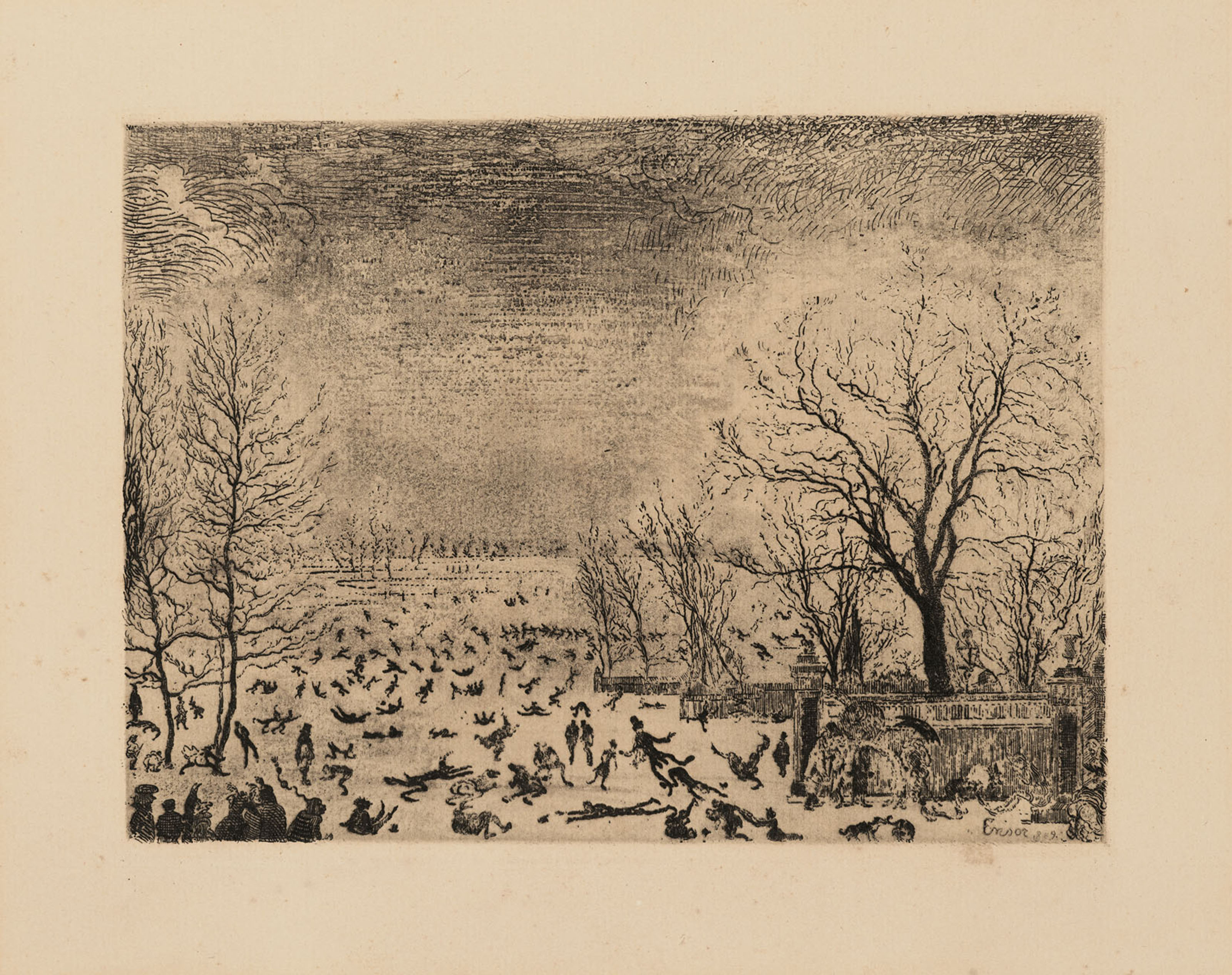 James Ensor — Патинеры