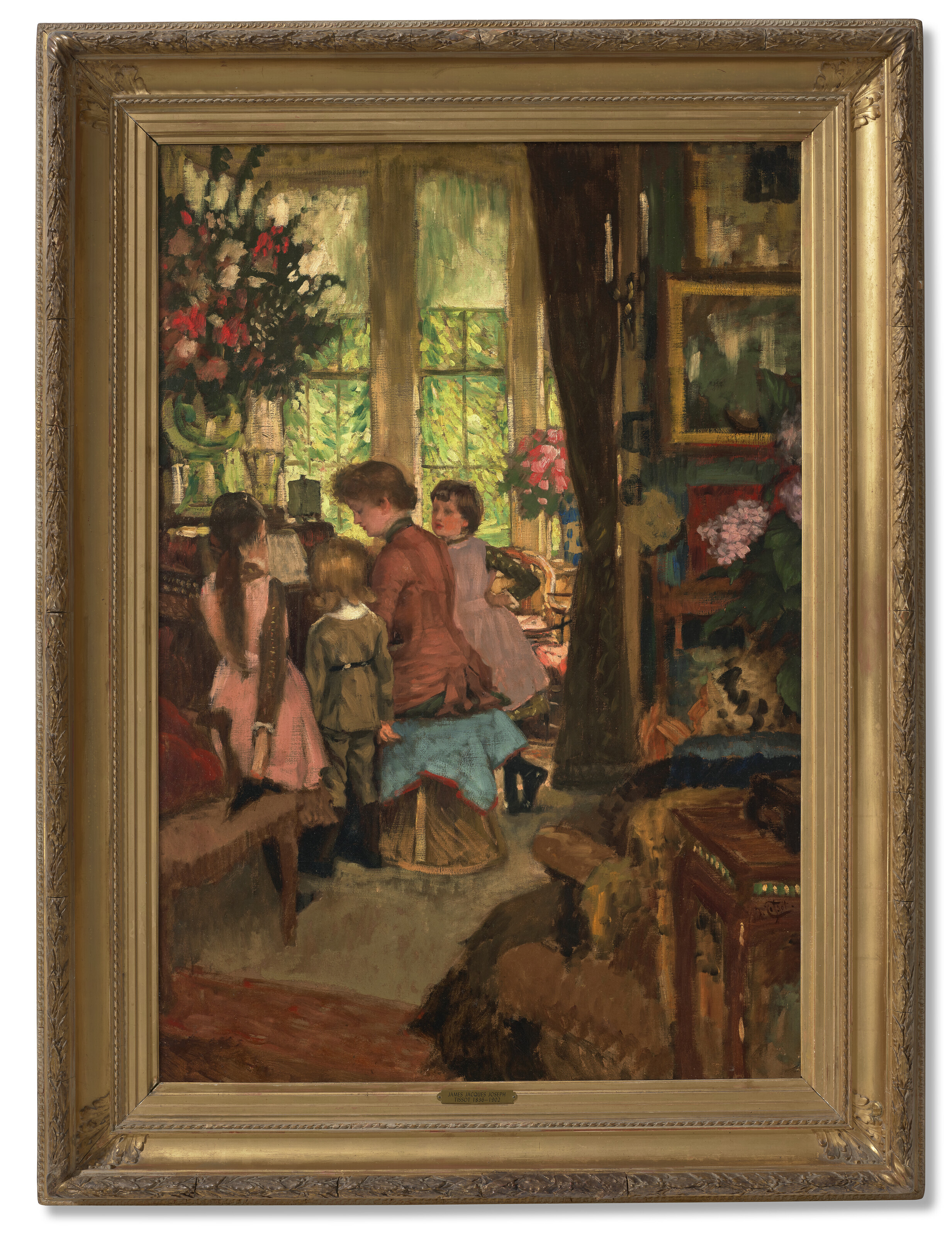 James Jacques Joseph Tissot — Кэтлин Ньютон за пианино, изображение 2