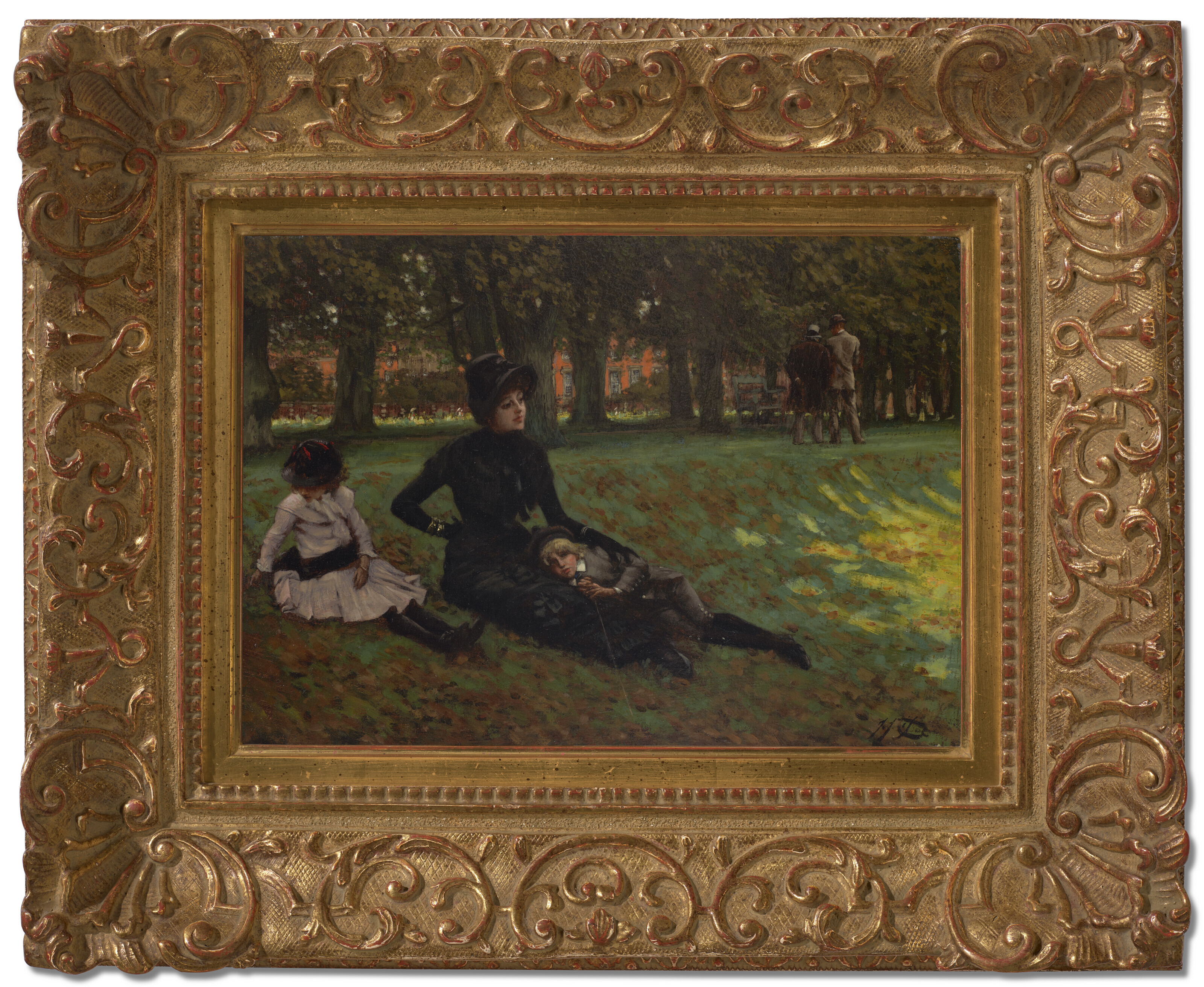 James Jacques Joseph Tissot — Хэмптон-Корт, изображение 2