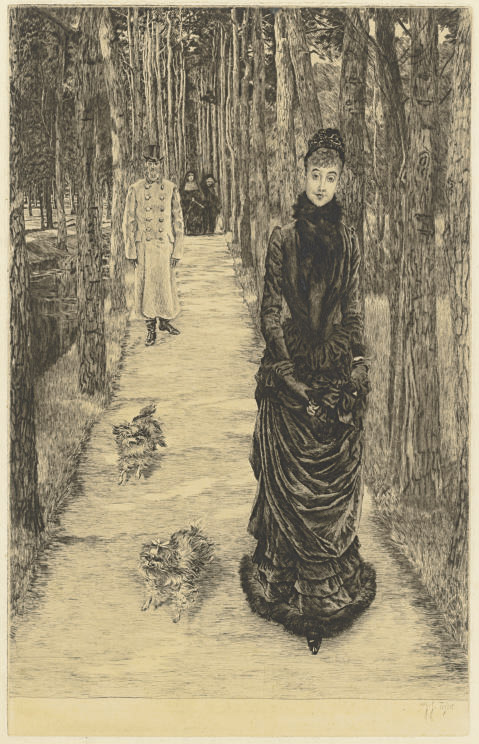 James Jacques Joseph Tissot — Таинственная девушка (W. 80)