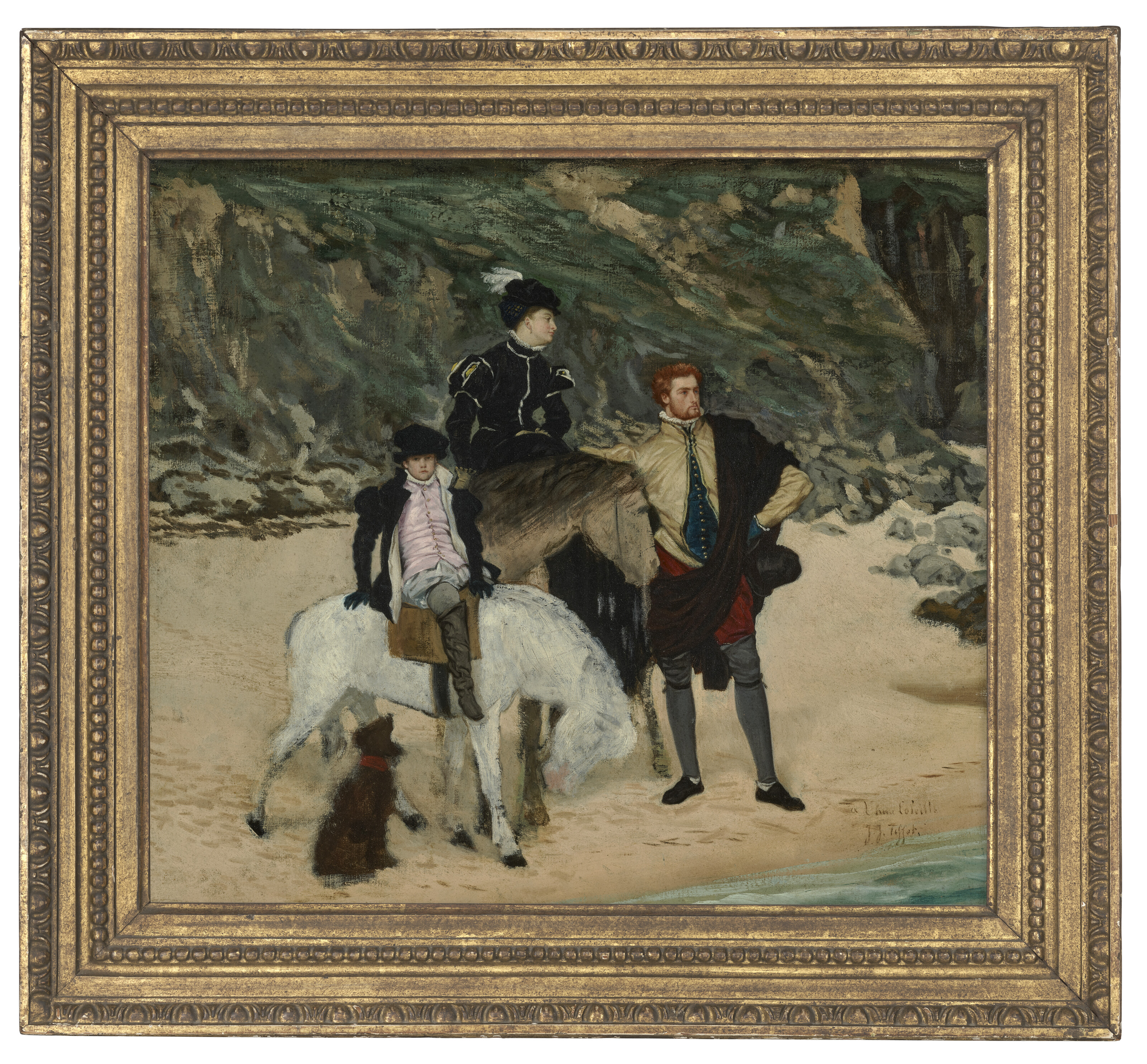 James Jacques Joseph Tissot — Пляж - Мария, королева Шотландии, изображение 2