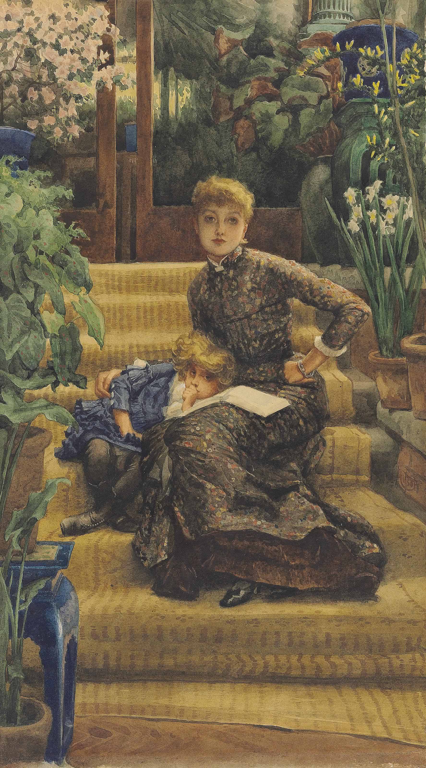 James Jacques Joseph Tissot — Младшая Эни (Старшая сестра)