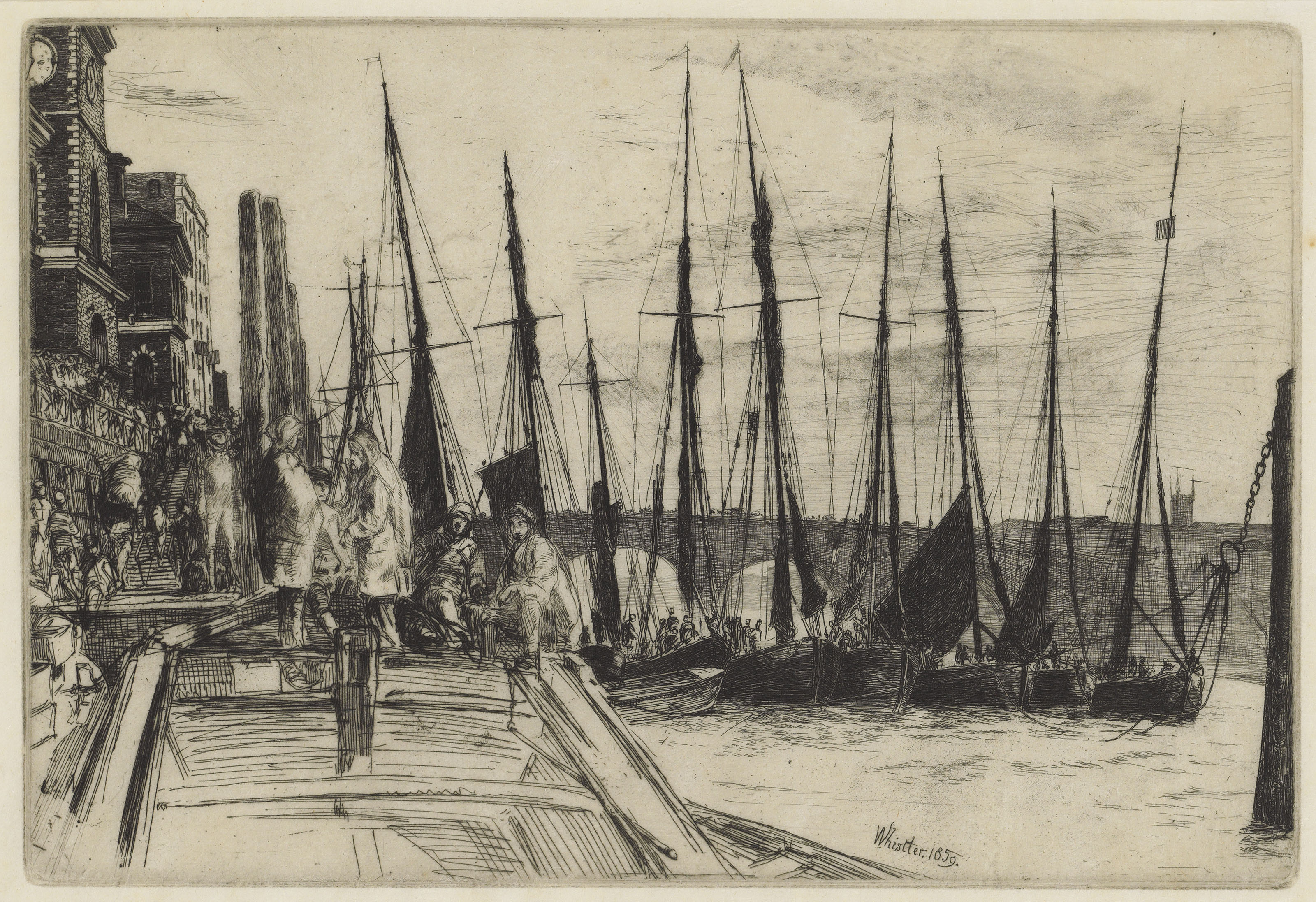 James McNeill Whistler — "Адам и Ева", Старый Челси, изображение 2