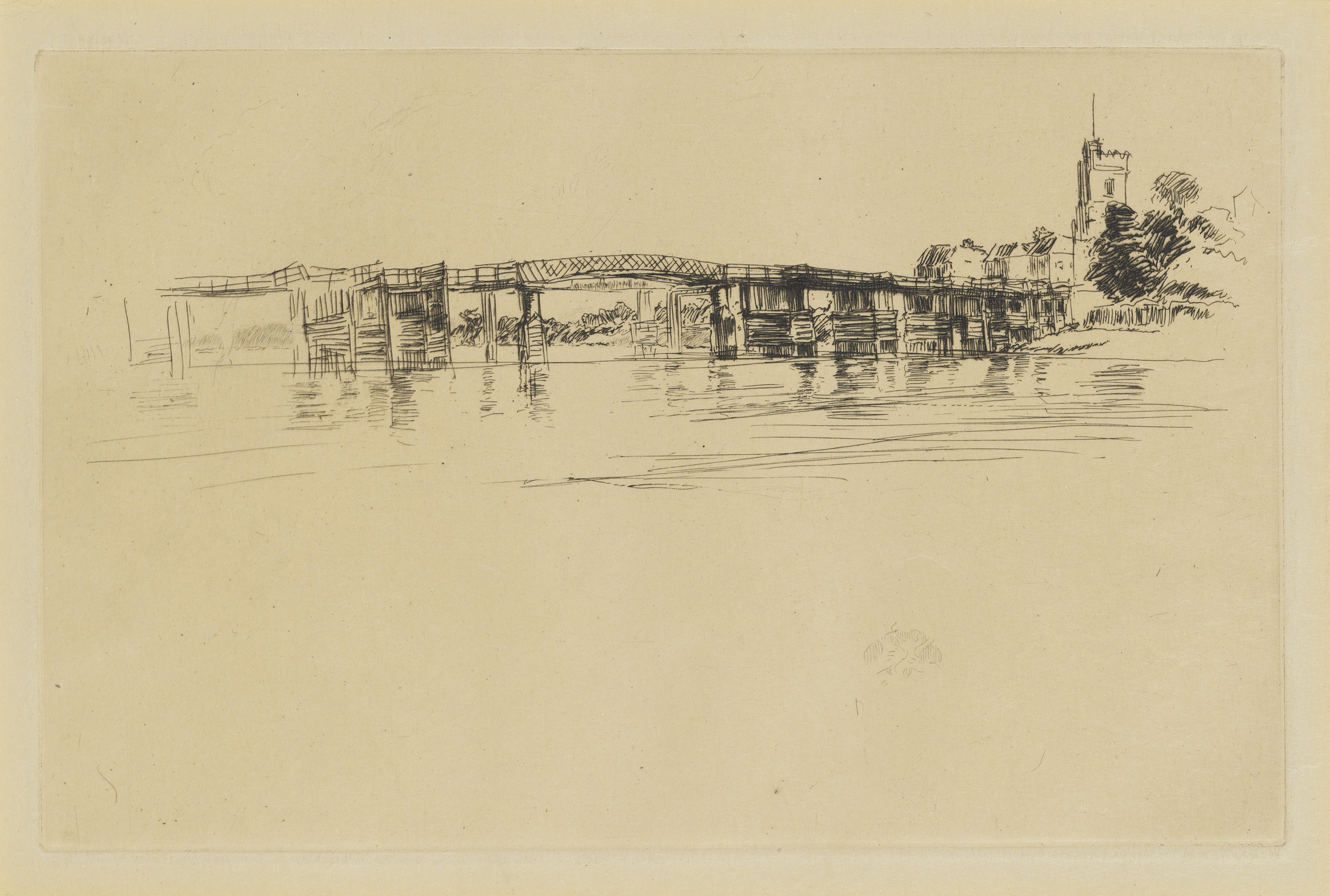 James McNeill Whistler — "Адам и Ева", Старый Челси, изображение 3