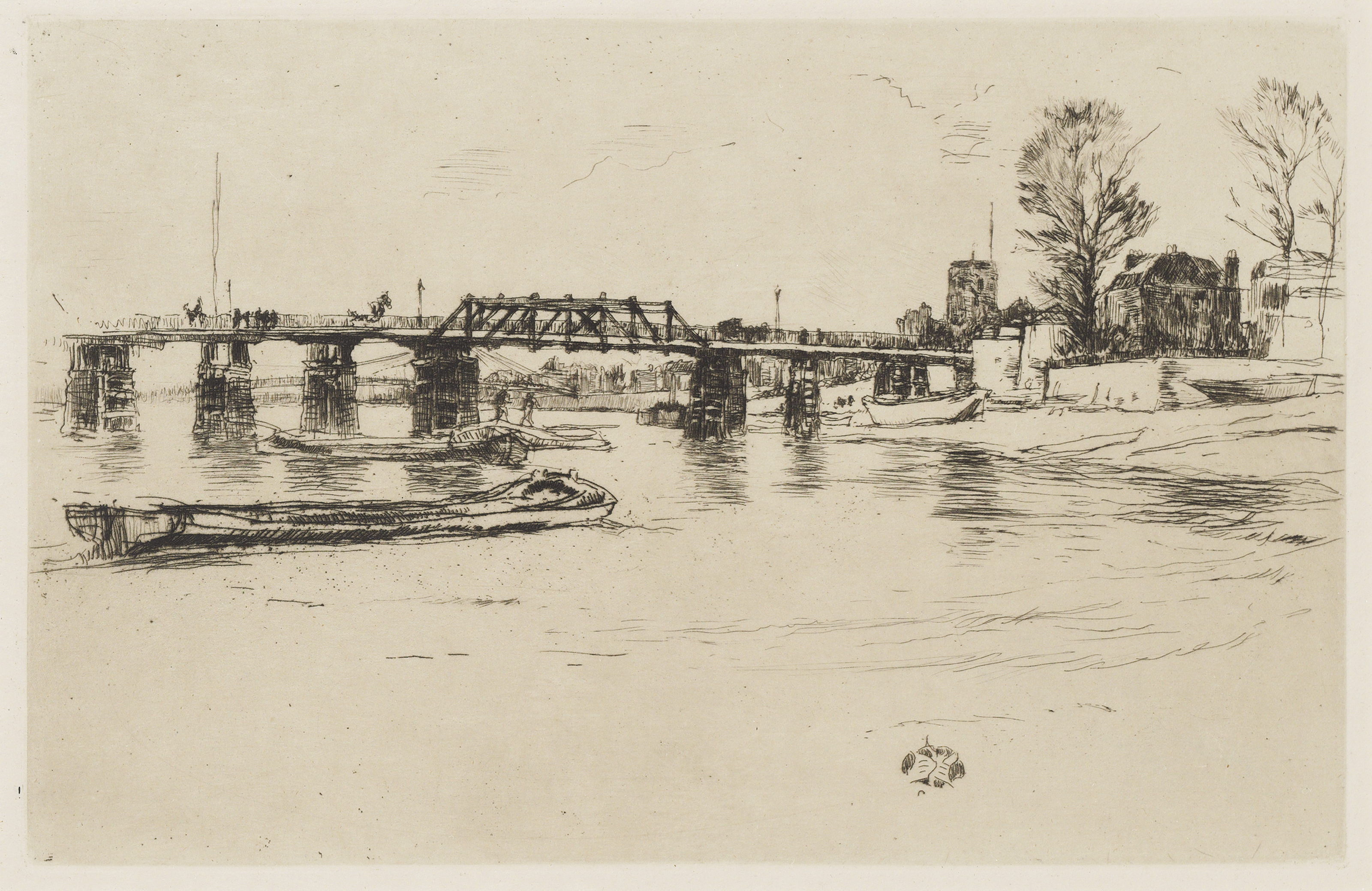 James McNeill Whistler — "Адам и Ева", Старый Челси, изображение 4