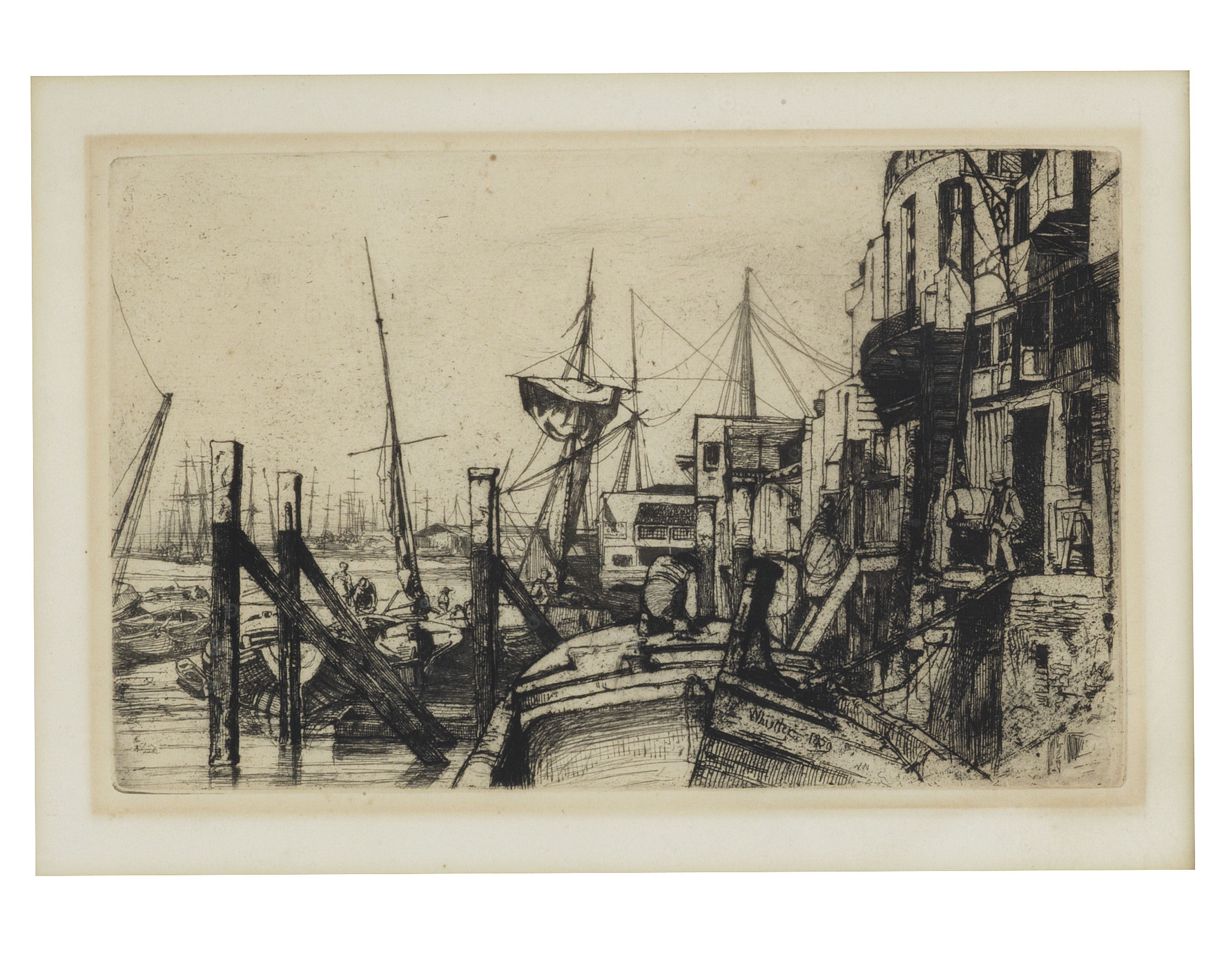 James McNeill Whistler — Группа из четырех гравюр, изображение 4