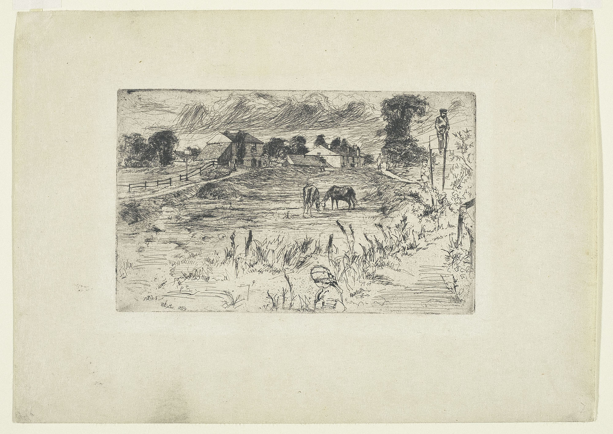 James McNeill Whistler — Гринвич-парк (к. 35), изображение 2