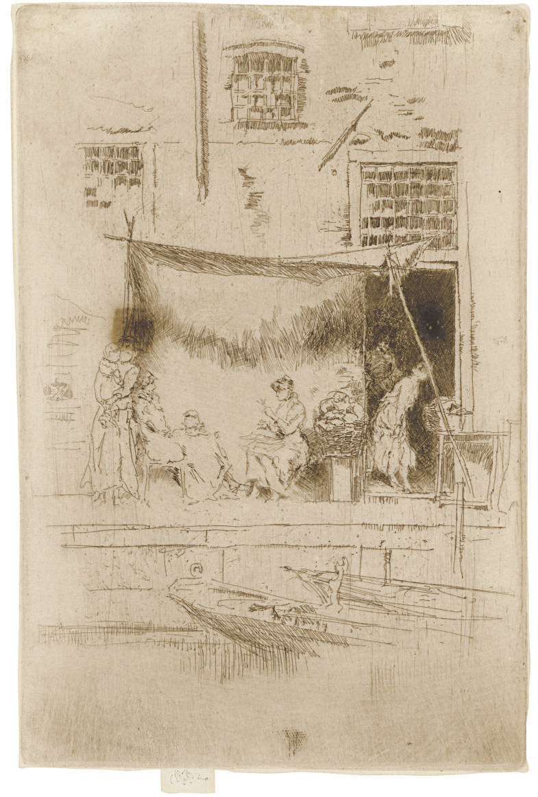 James McNeill Whistler — Фруктовый киоск (K. 200)