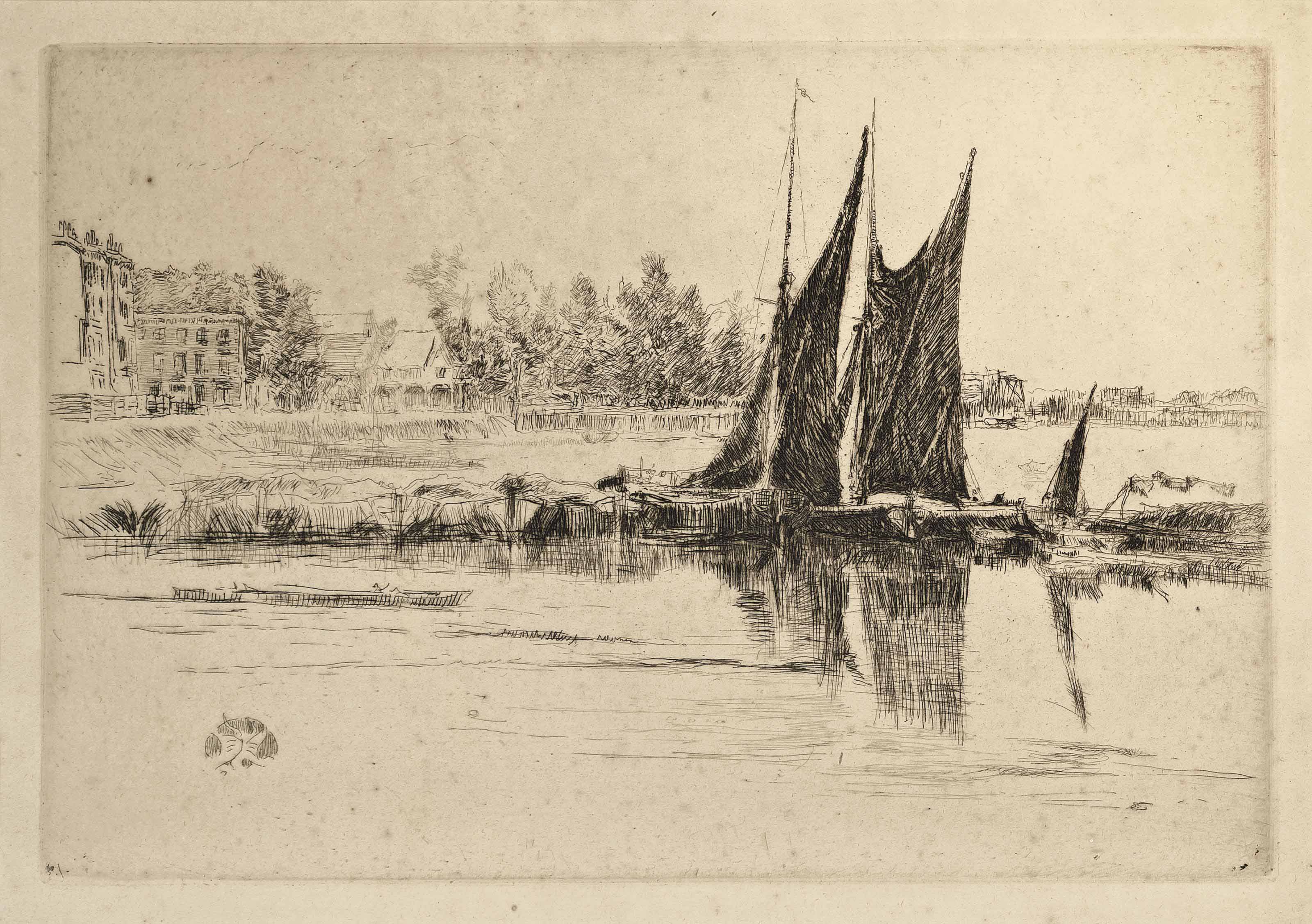 James McNeill Whistler — Херлингем (К. 181)