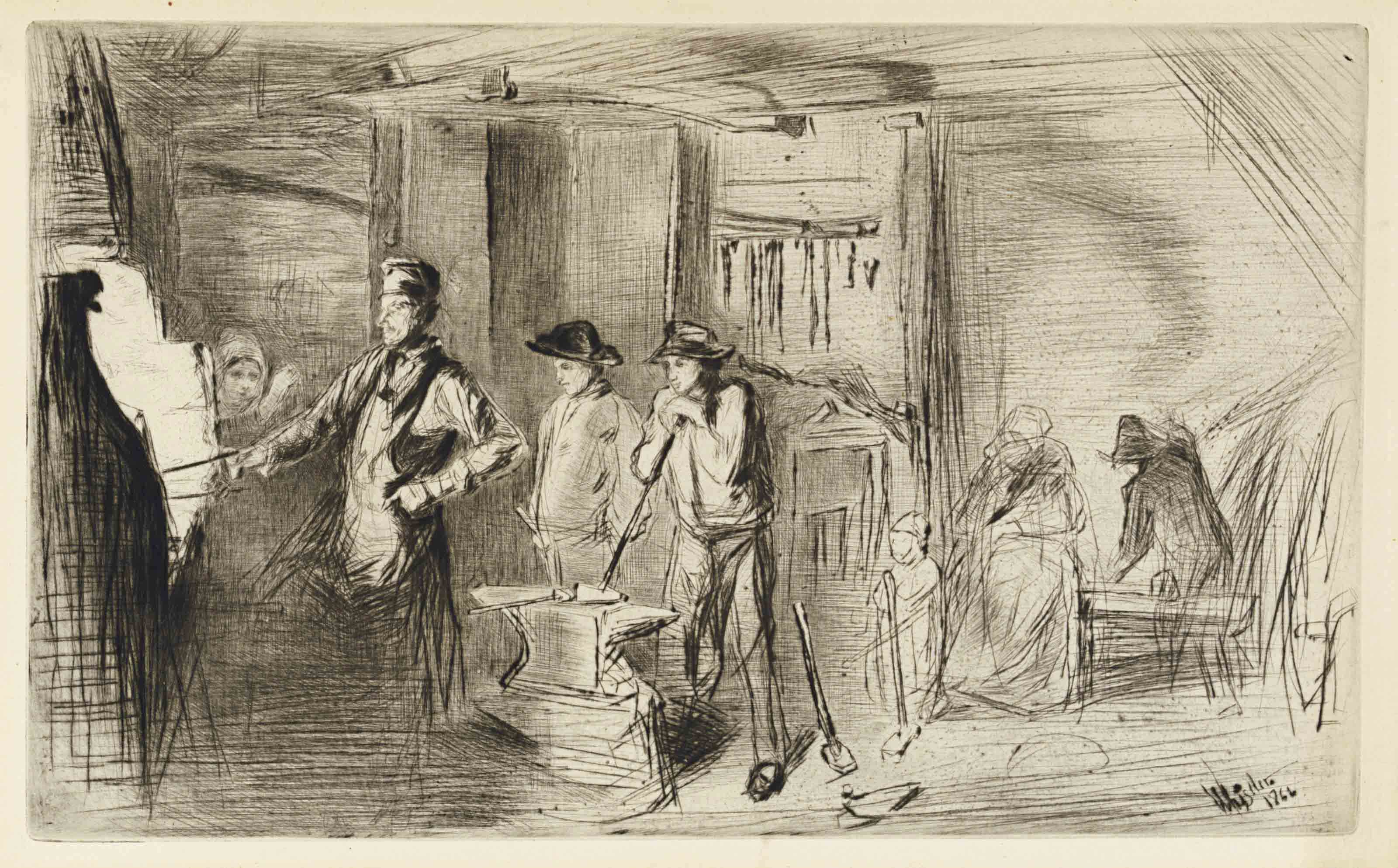 James McNeill Whistler — Кузница (К. 68)