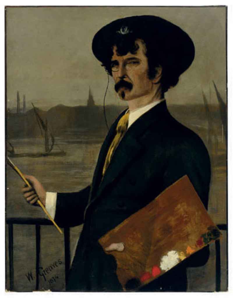 James McNeill Whistler — Портрет Джеймса Макнилла Уистлера
