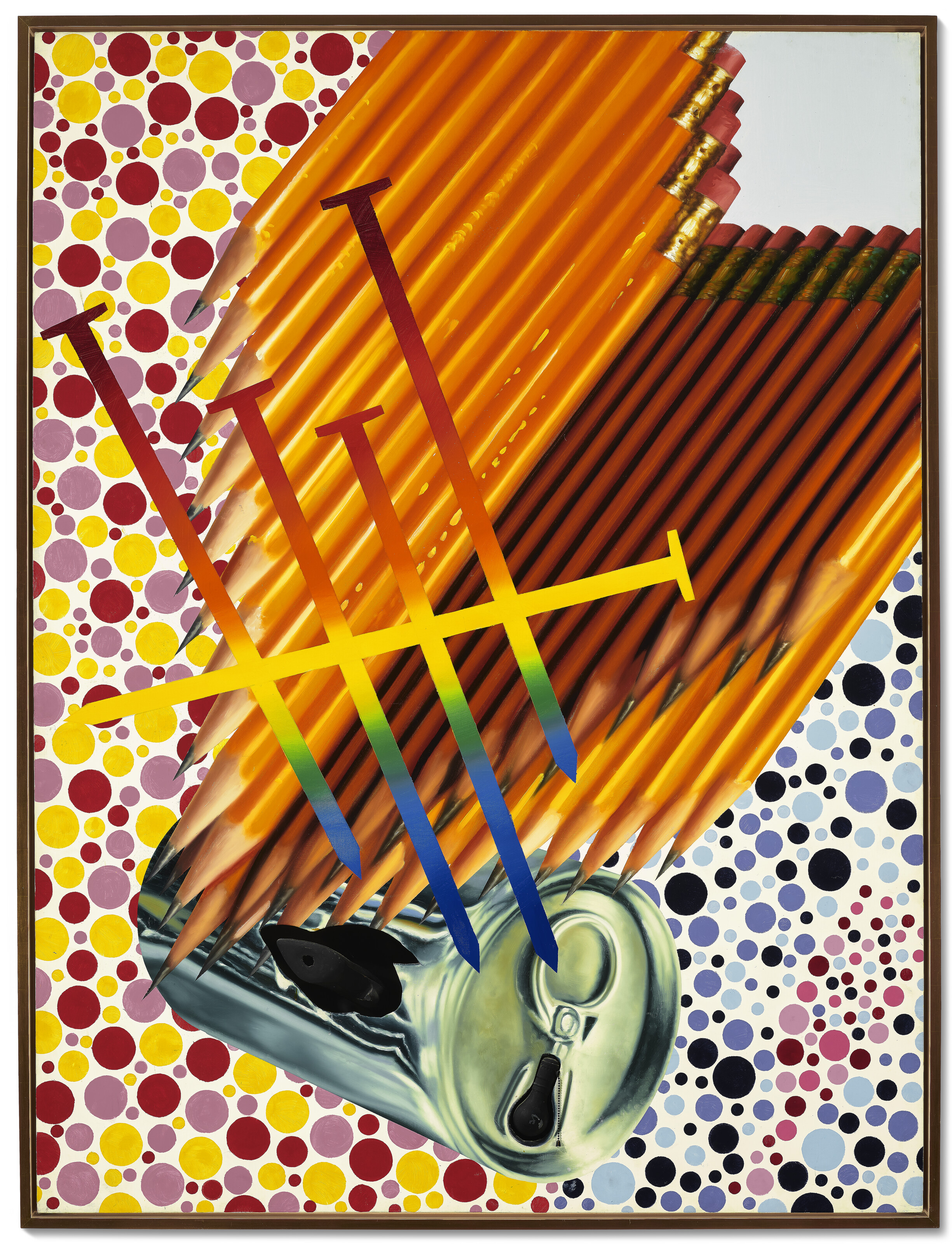 James Rosenquist — Светящаяся лампочка и сосуд, изображение 2
