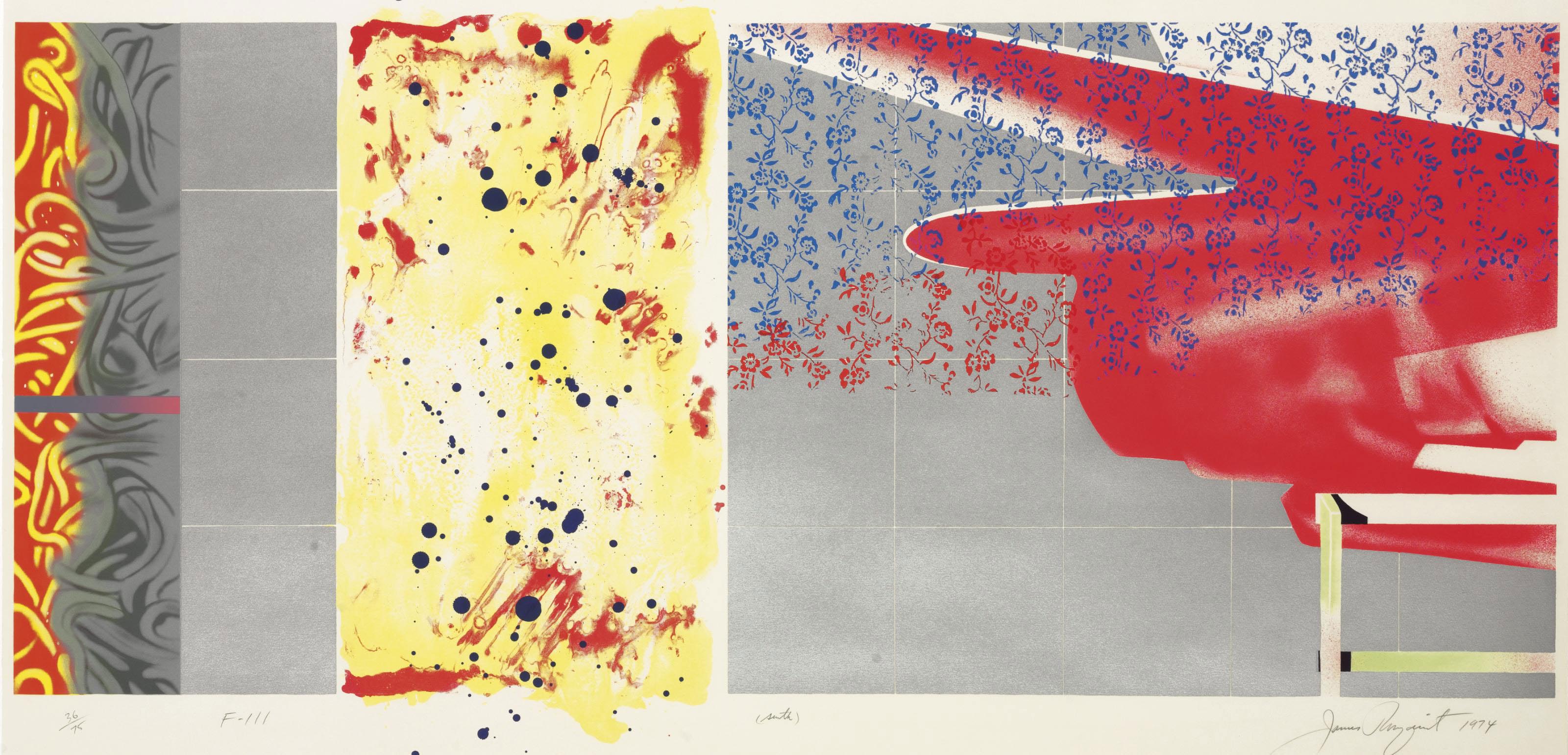 James Rosenquist — F-111 (Юг, Запад, Север, Восток) (гл. 73), изображение 3