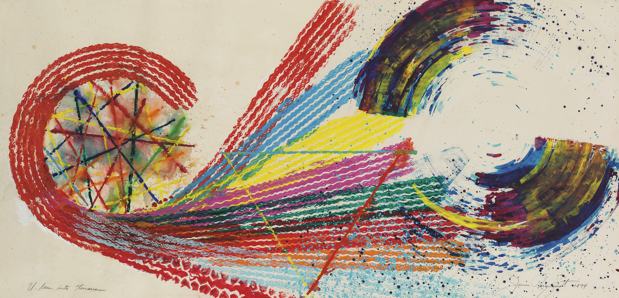 James Rosenquist — Разворот в завтрашний день
