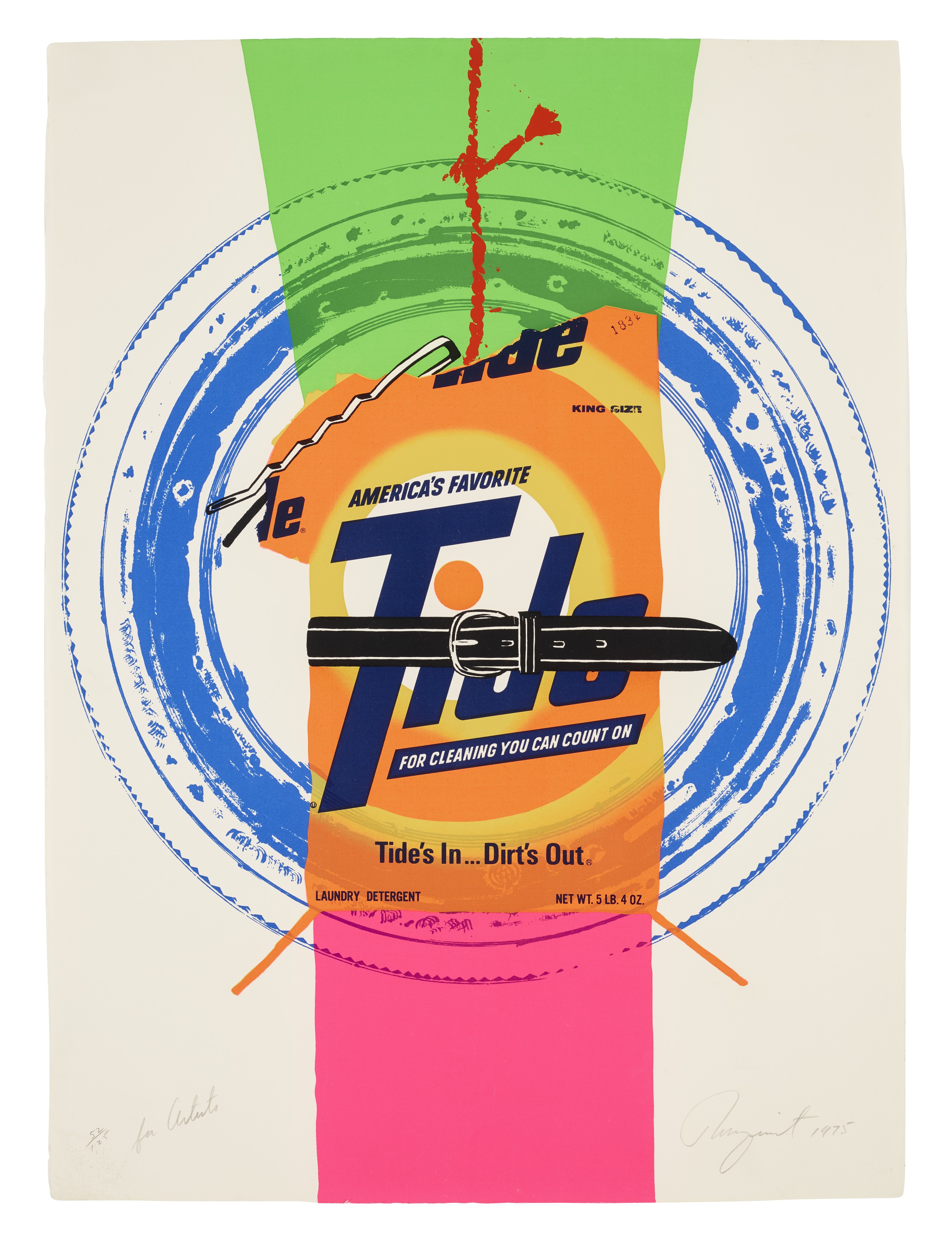 James Rosenquist — Четыре гравюры художника, изображение 4