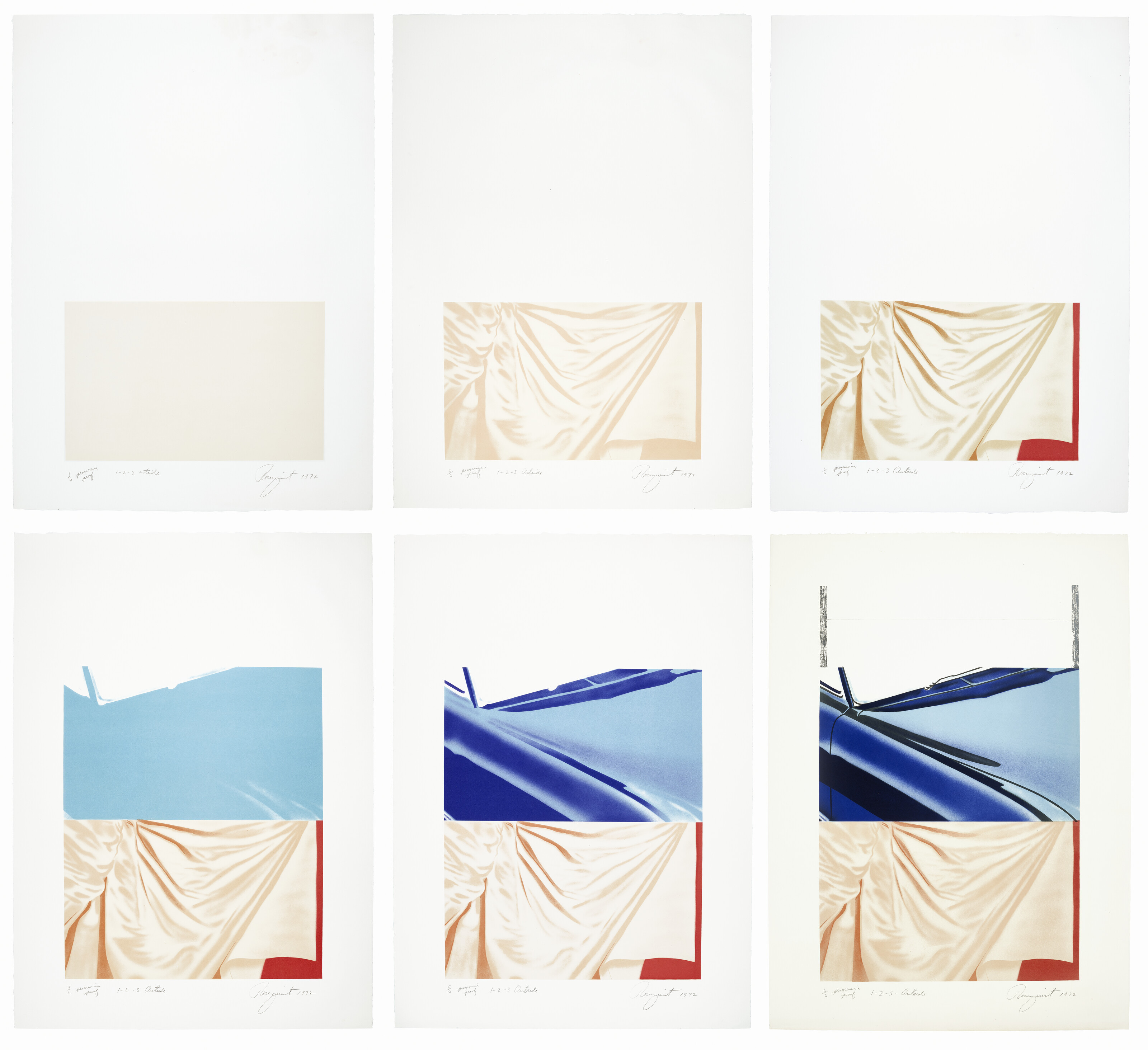 James Rosenquist — 1-2-3 Снаружи