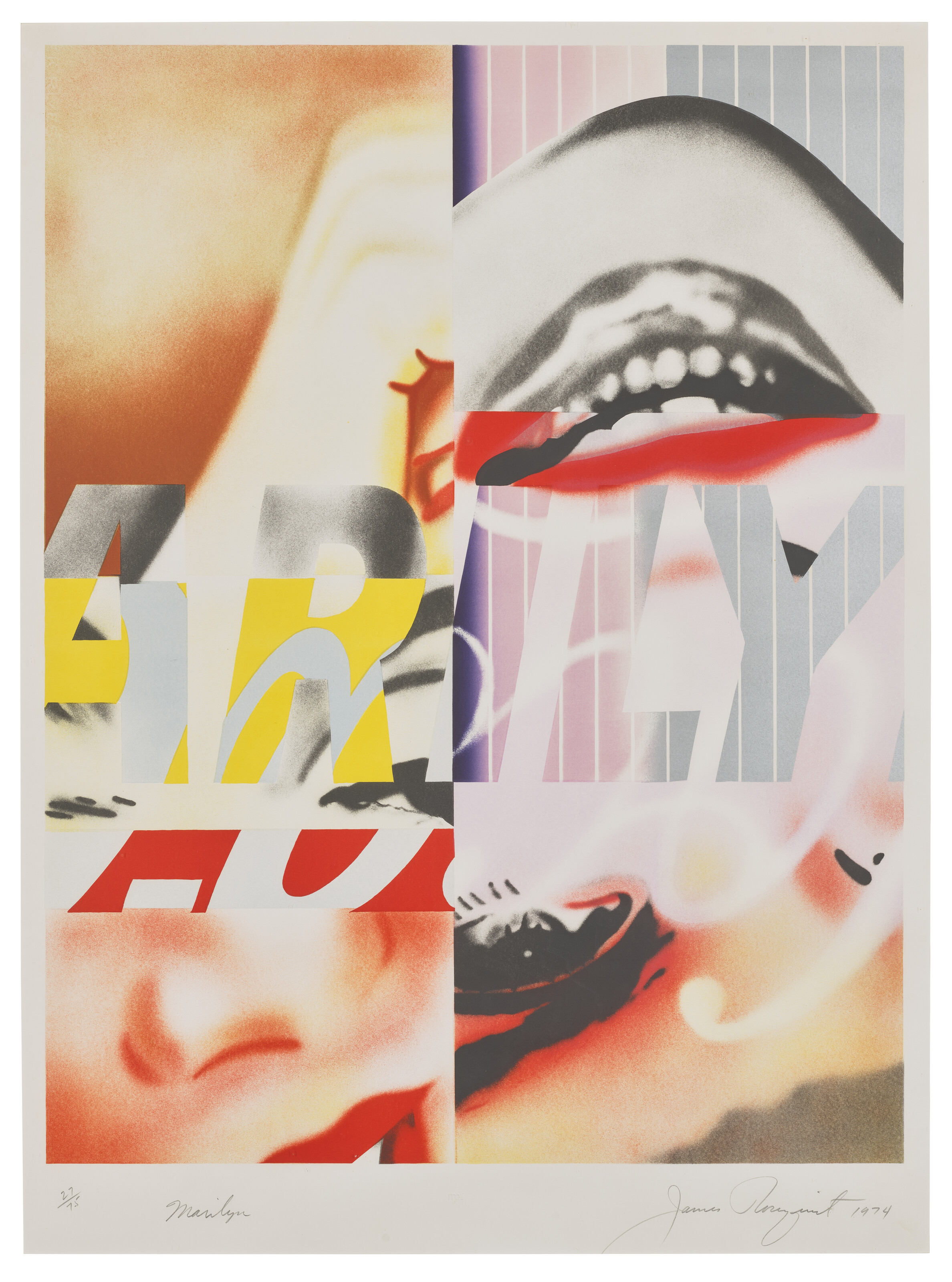 James Rosenquist — Мэрилин