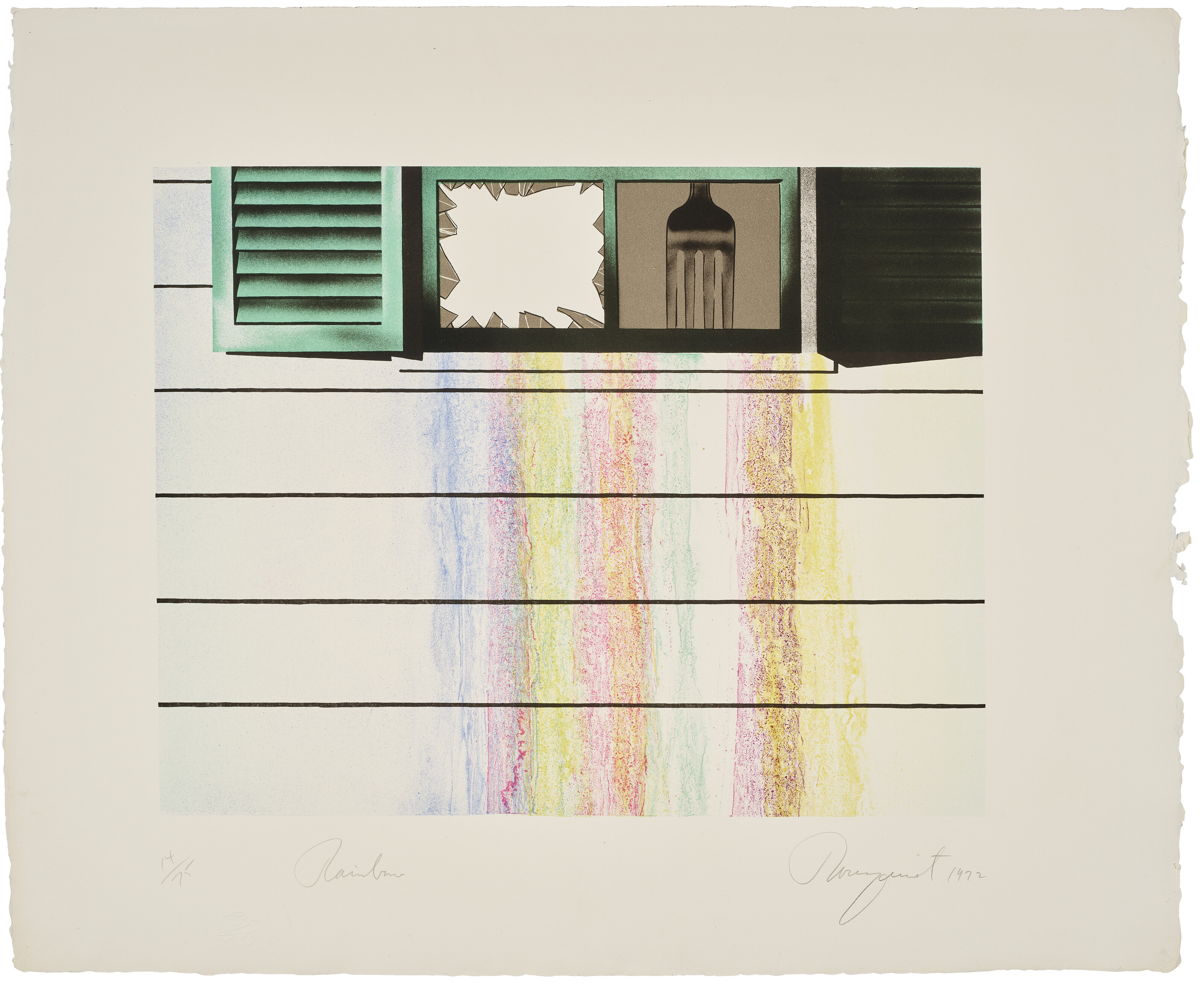 James Rosenquist — Четыре гравюры художника