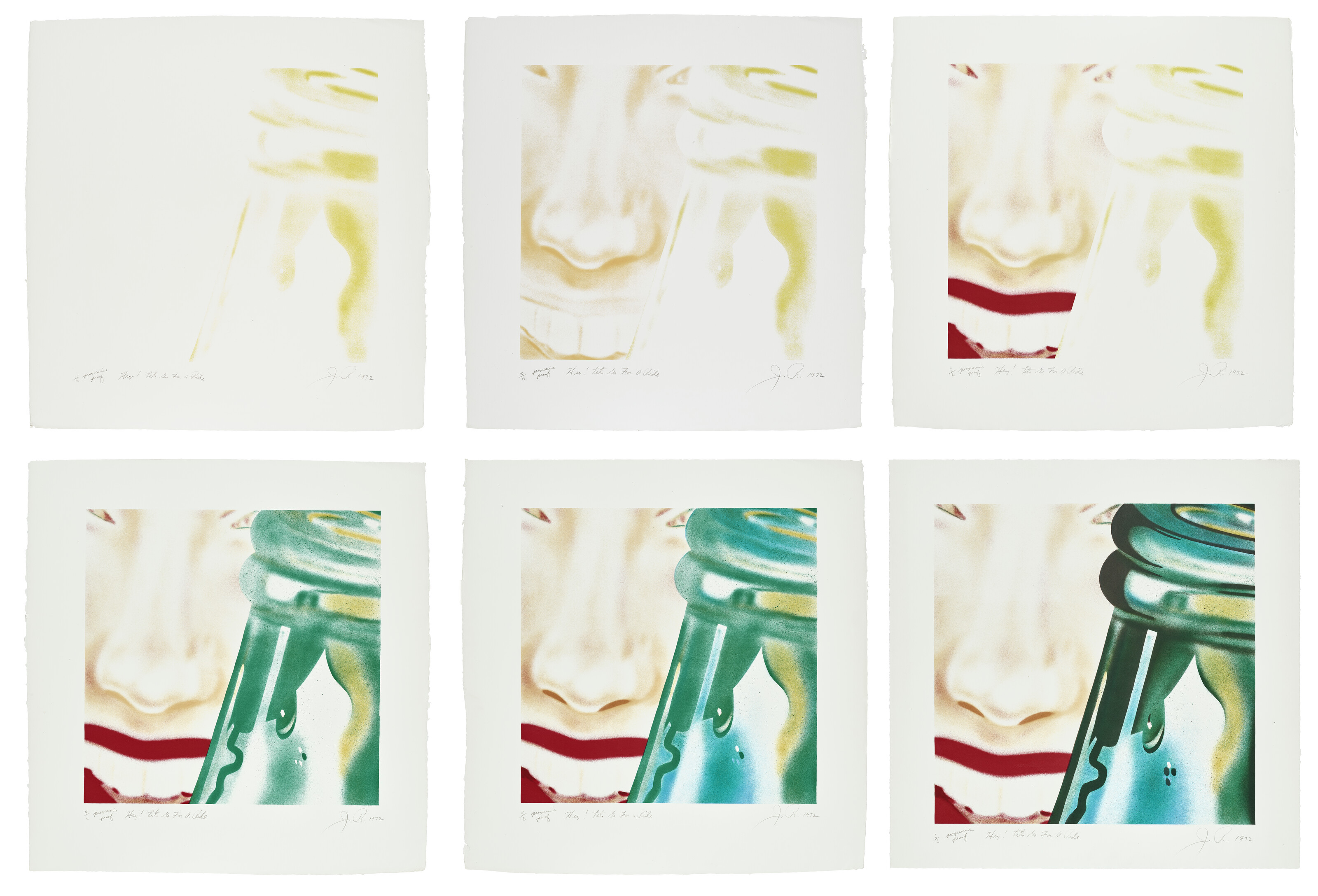 James Rosenquist — Эй!” Давай прокатимся верхом