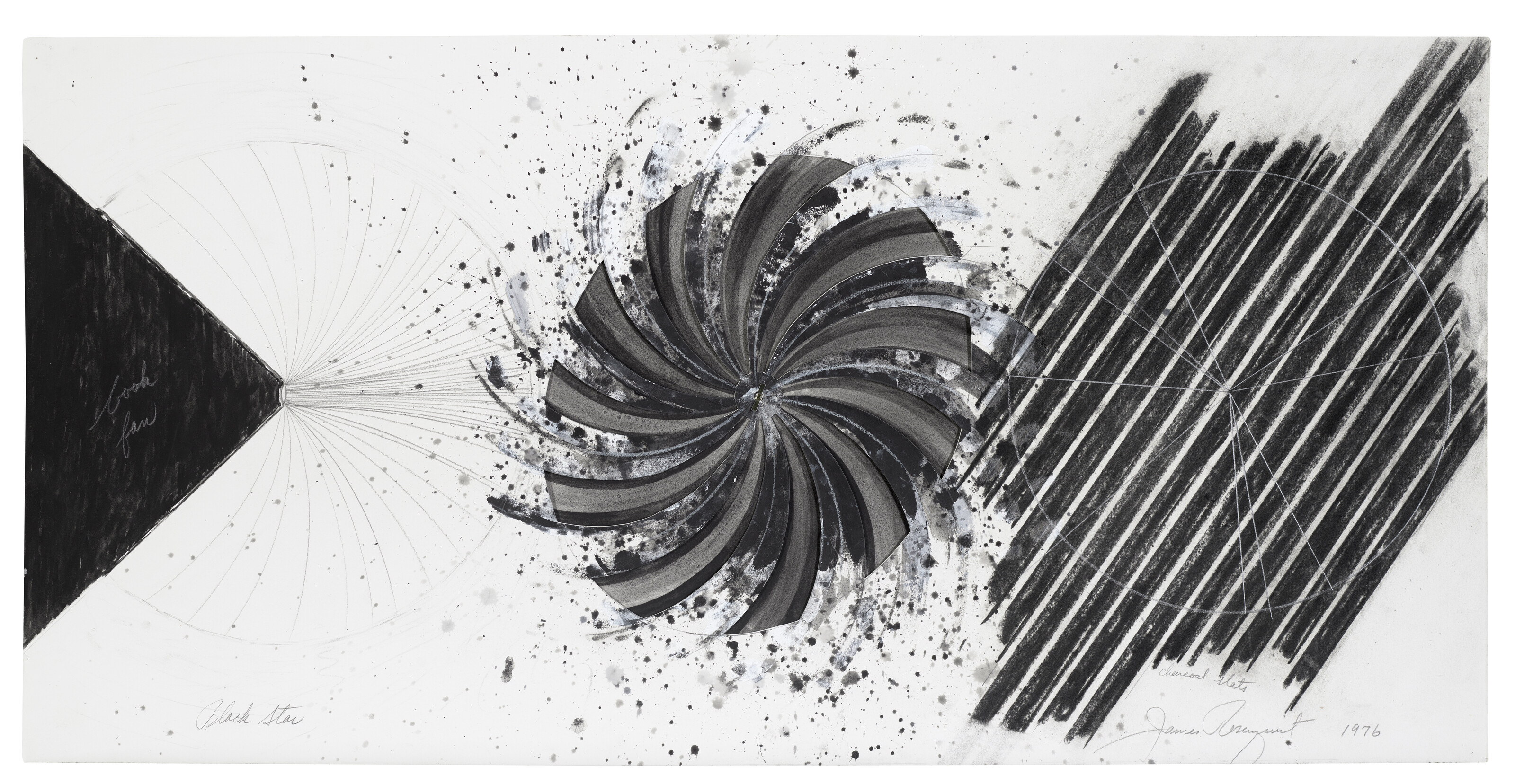 James Rosenquist — Черная звезда, изображение 2